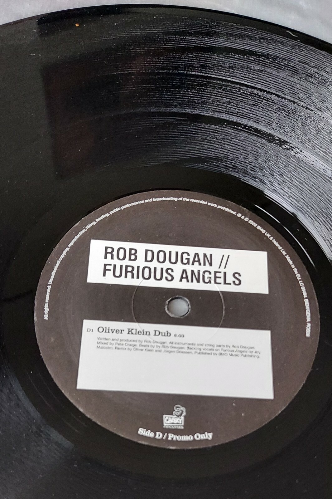 Rob Dougan – Furious Angels (Remixes) Double 12″ Promo Vinyl