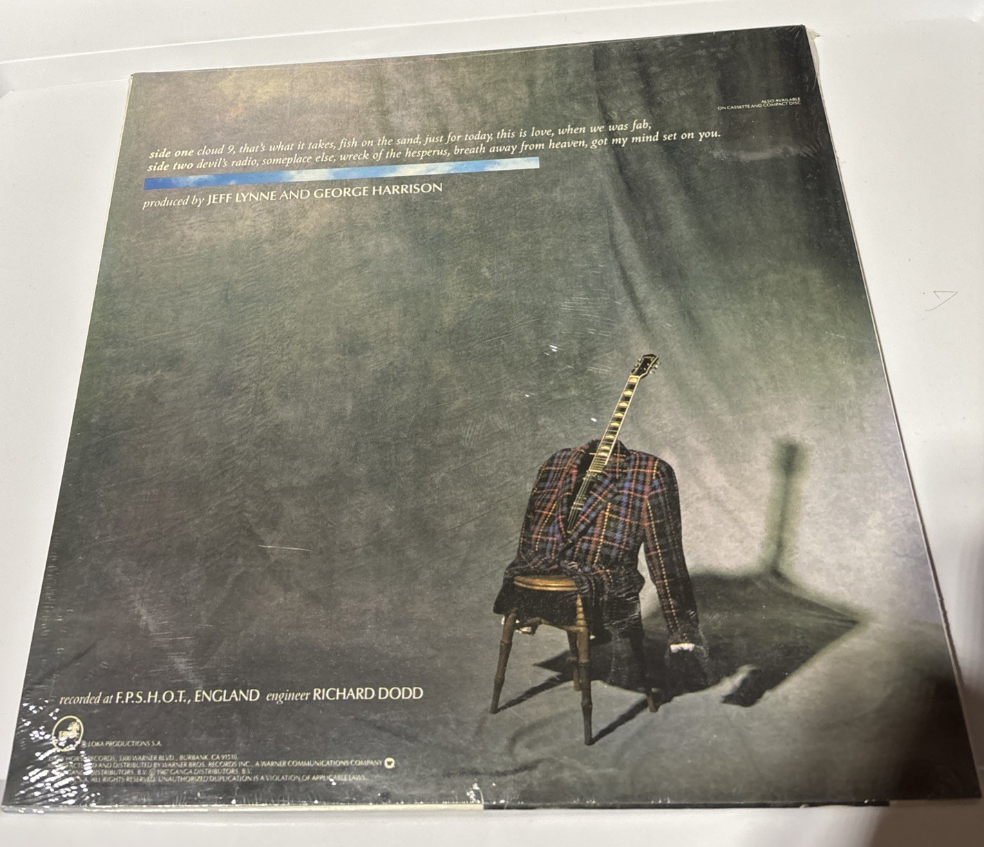 George Harrison “Cloud Nine” LP Brand New Sealed