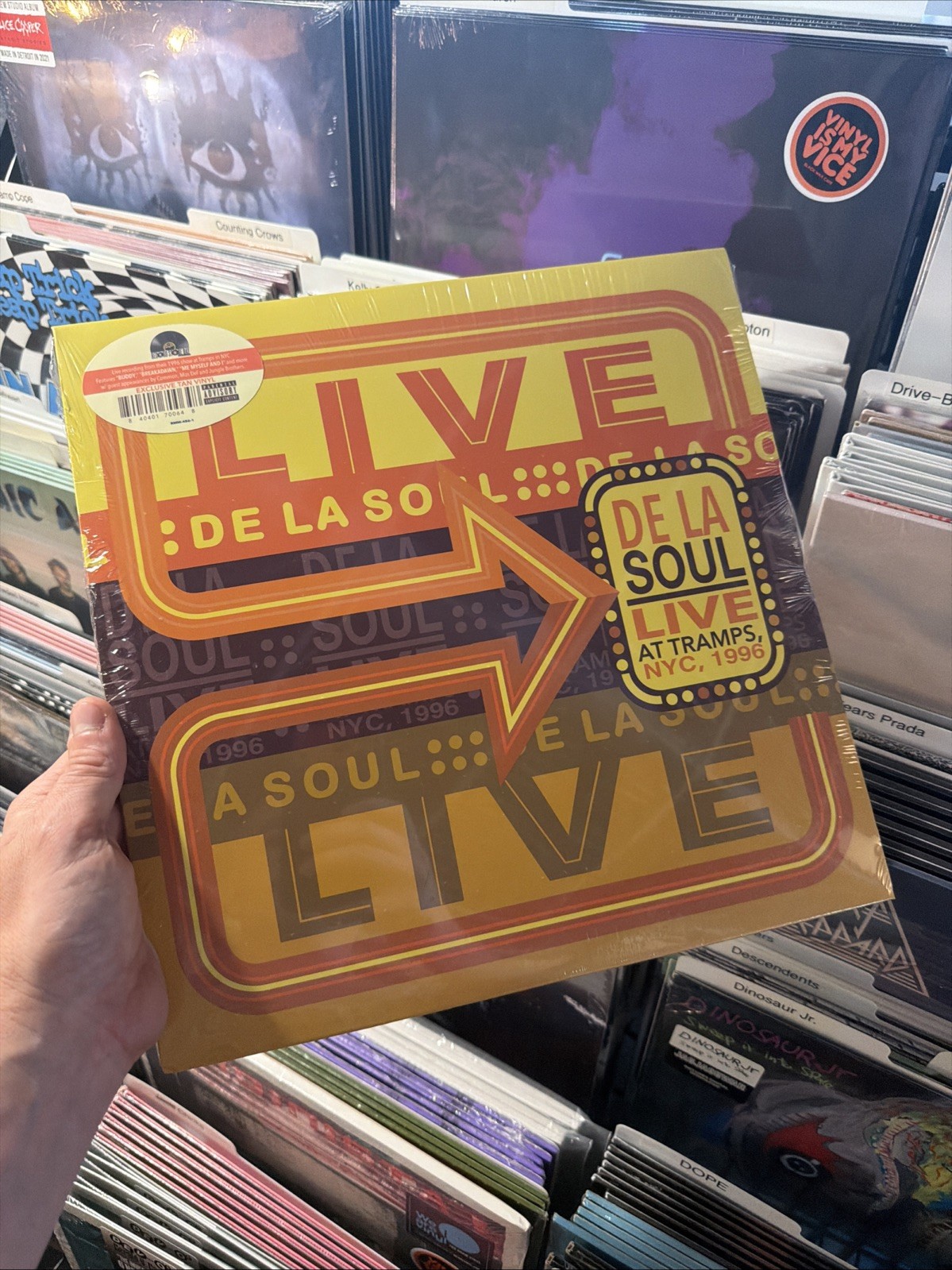 De La Soul – Live at Tramps NYC 1996 vinyl record LP Record Store Day 2024
