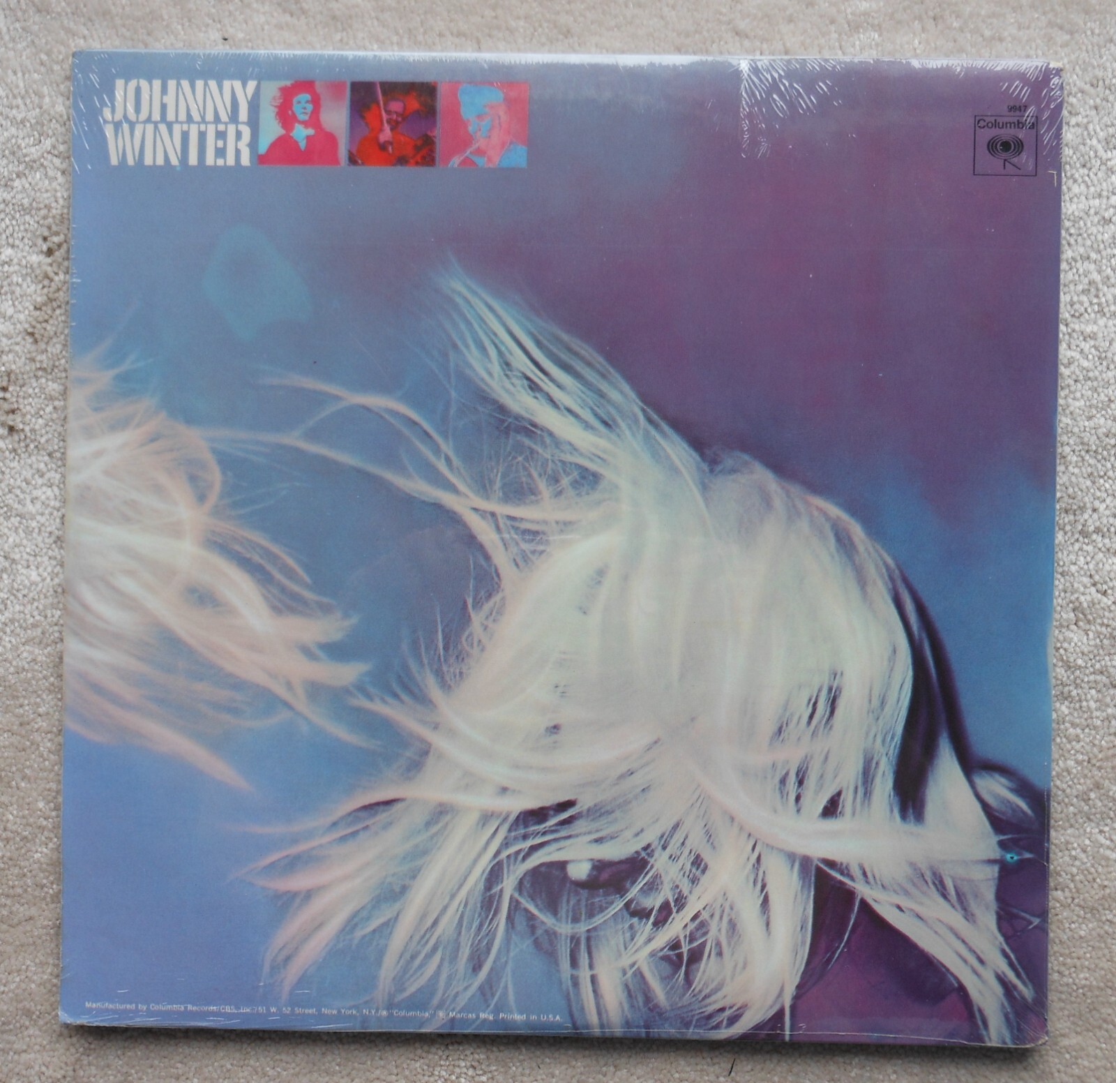 JOHNNY WINTER – SECOND WINTER COLUMBIA 9947 STILL SEALED! 1968/’80 REISSUE 2-LP