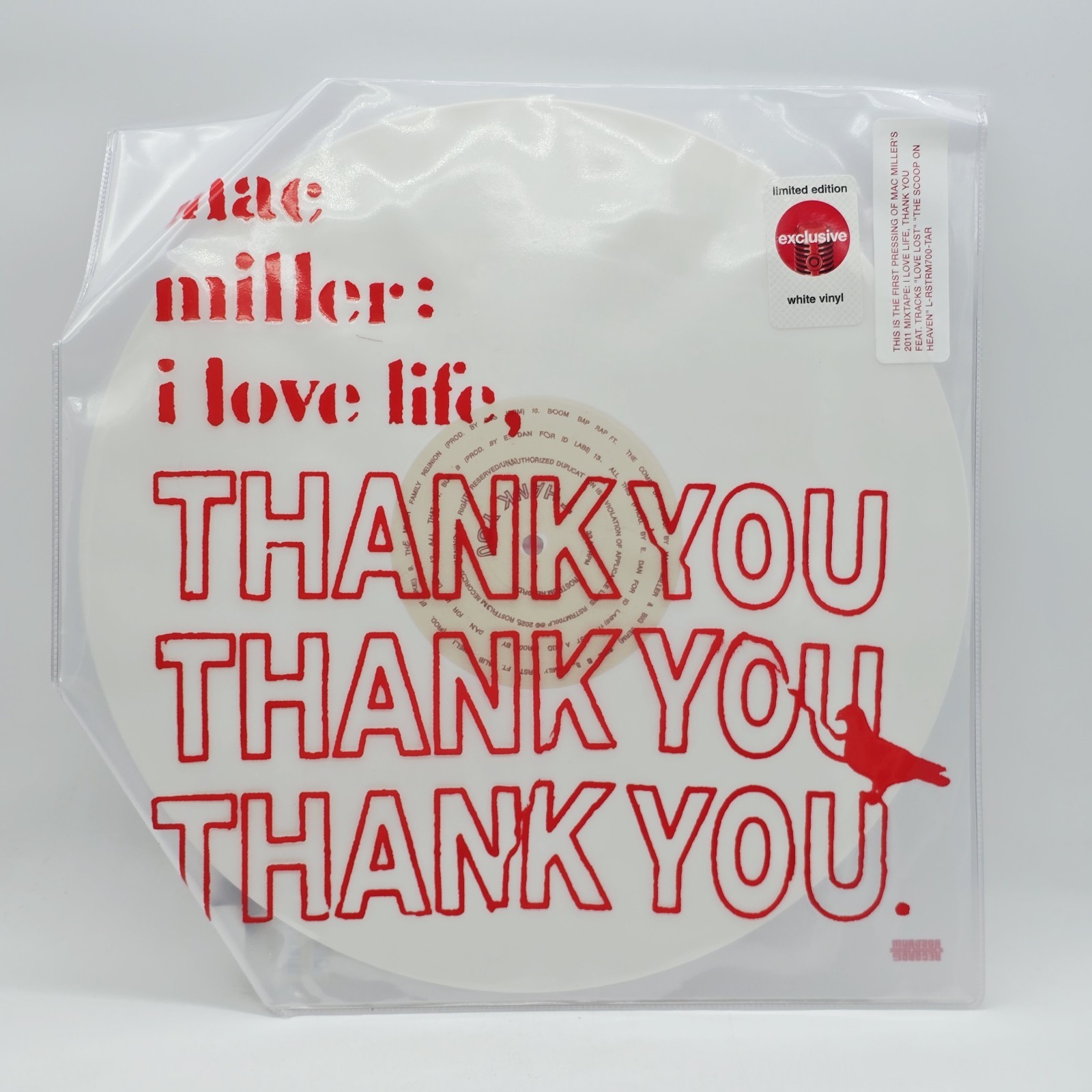 LP Mac Miller – I Love Life Thank You Limited Edition White Color Vinyl