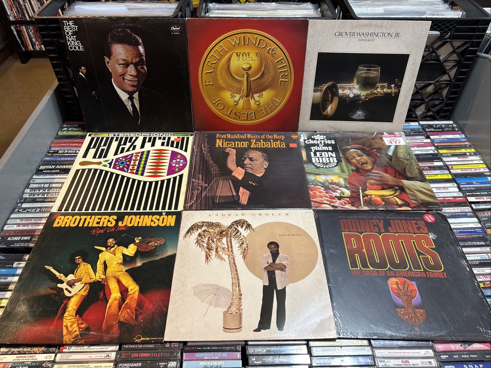 Jazz / Pop / Soul 9x VINYL LP RECORD ALBUM LOT VG/VG+