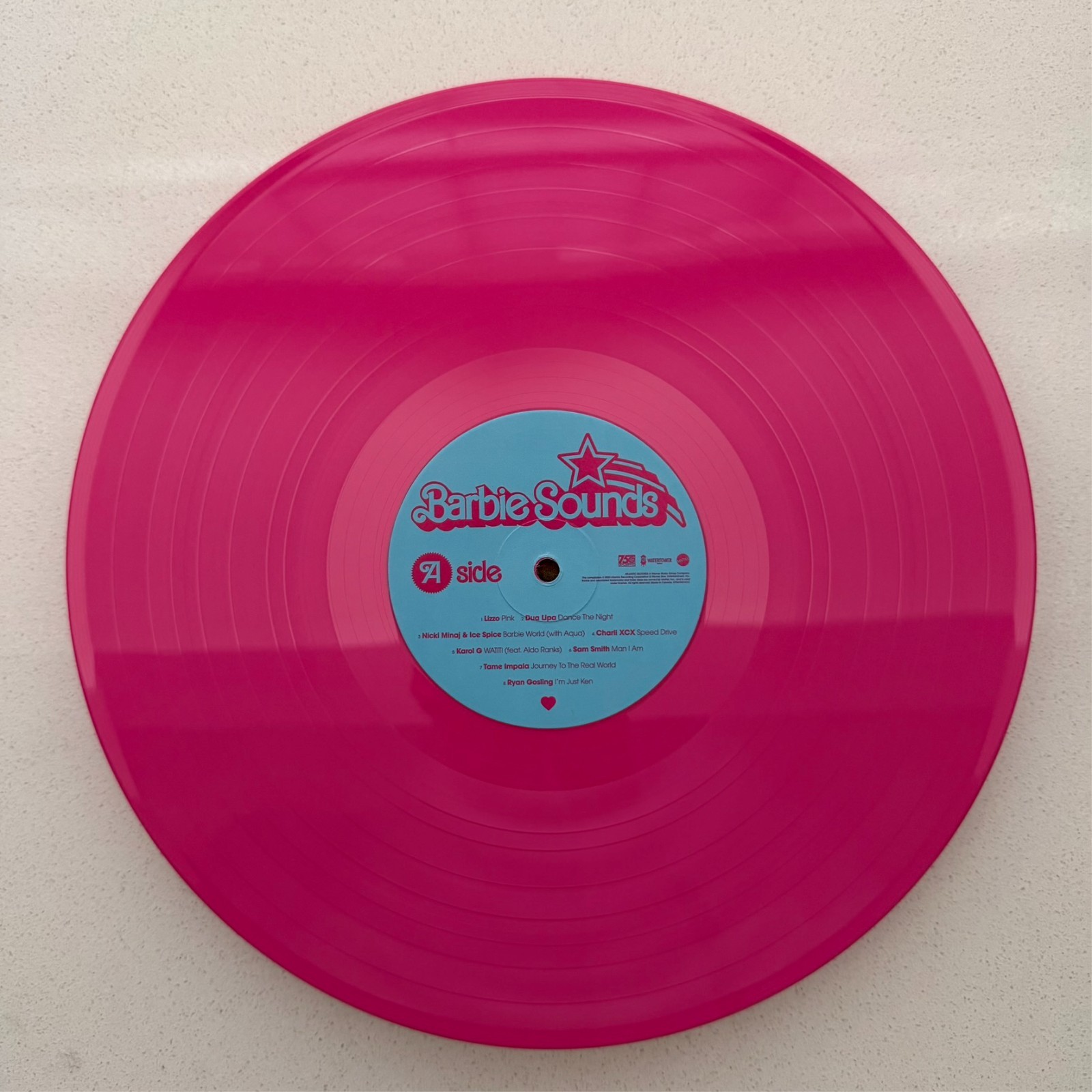 Barbie the Album (Original Soundtrack) Hot Pink Vinyl with Poster