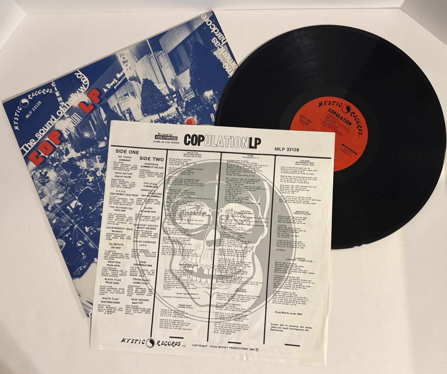 THE SOUND OF HOLLYWOOD COPULATION ORIGINAL 1983 MYSTIC RECORDS FIRST PRESSING