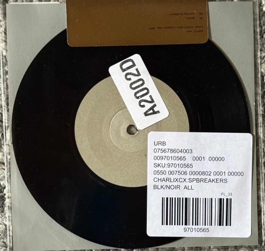 Charli XCX Guess / Spring Breakers 7” Vinyl UO Single Day Exclusive