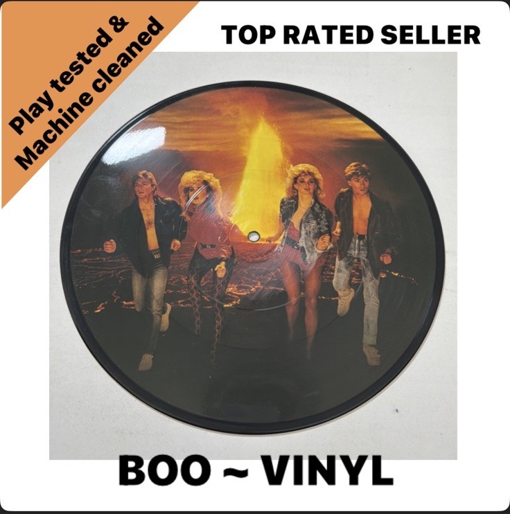 Bucks Fizz Run for Your Life 10″ Picture Disc Vinyl NM