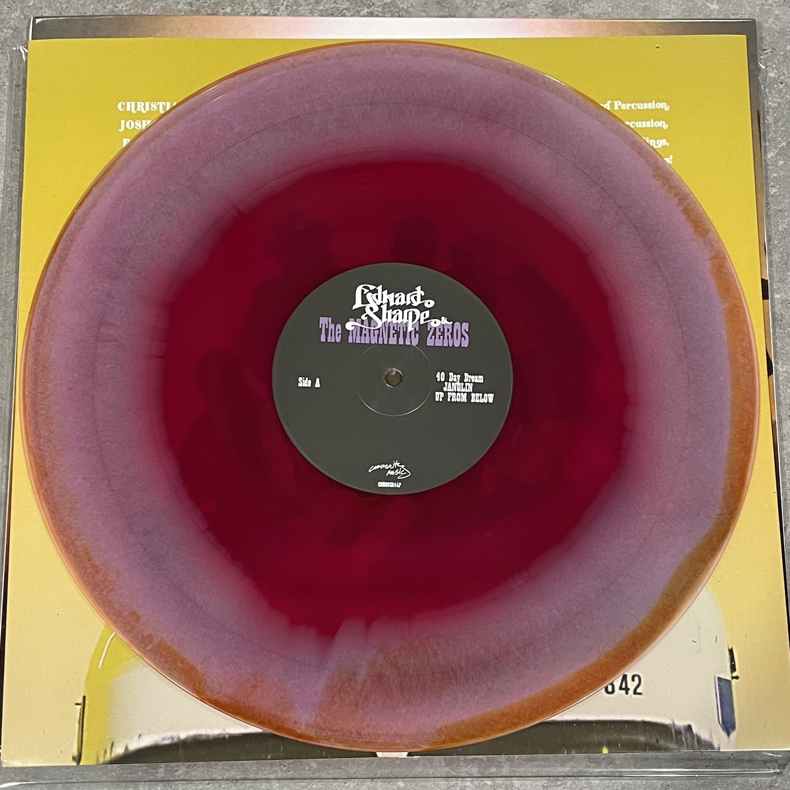 *READ DESC* Edward Sharpe And The Magnetic Zeros Up From Below 3LP Vertigo Vinyl