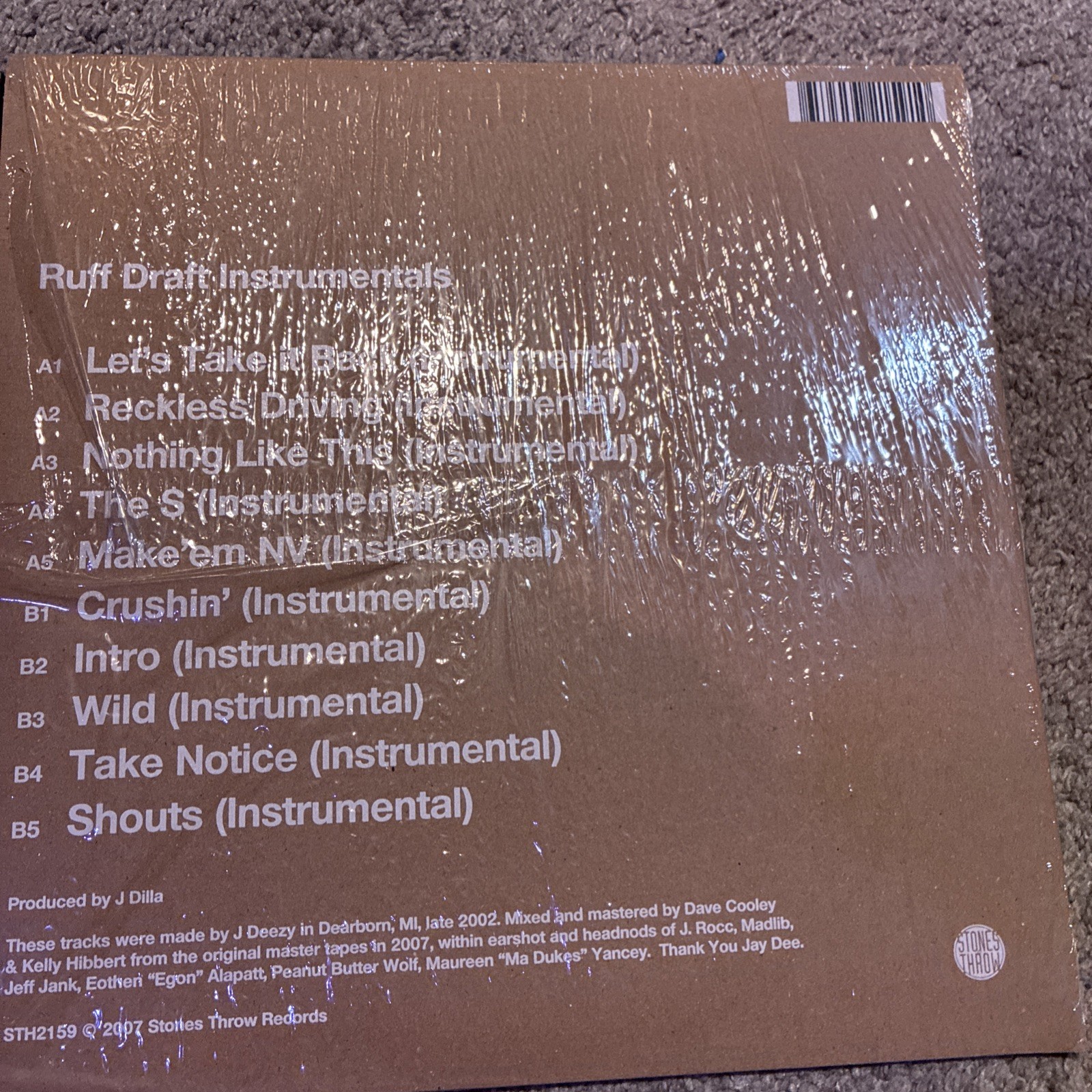J Dilla – BUNDLE Dillatronic/Ruff Draft Beats Vinyl LP]