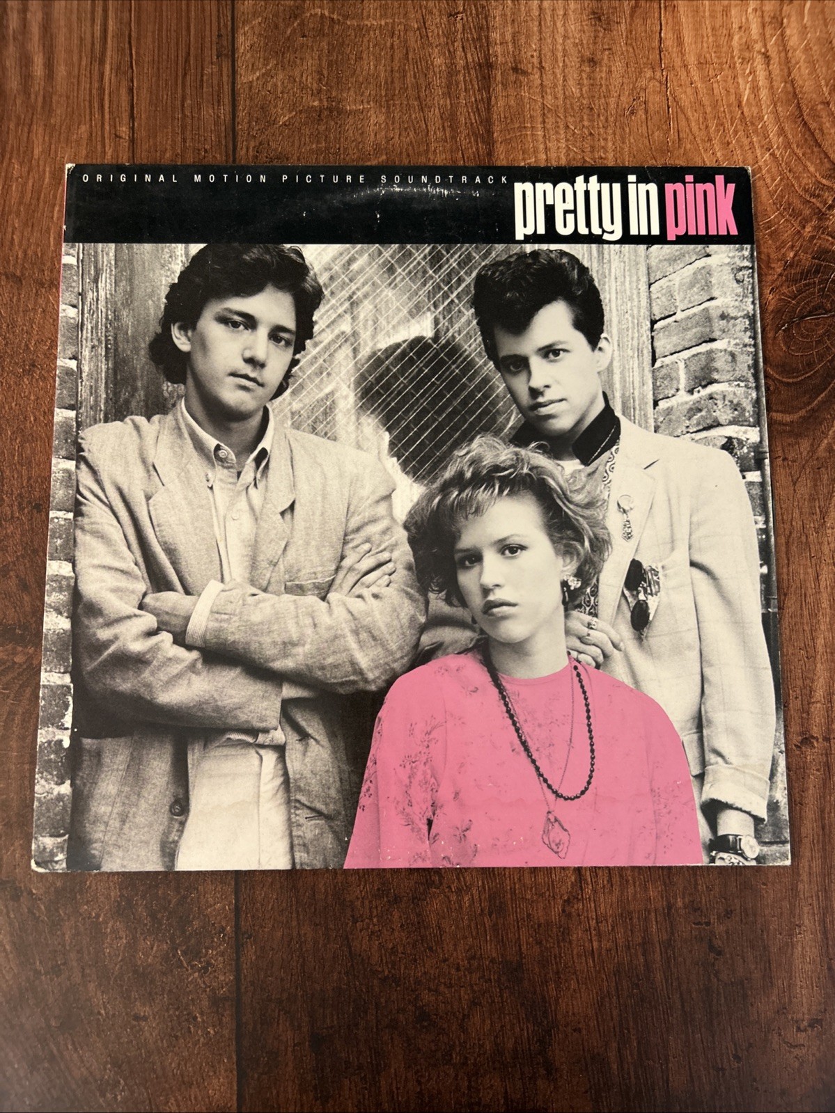 Pretty In Pink Movie Soundtrack Vinyl LP 1986 Original A&M SP-5113 Clean VG+