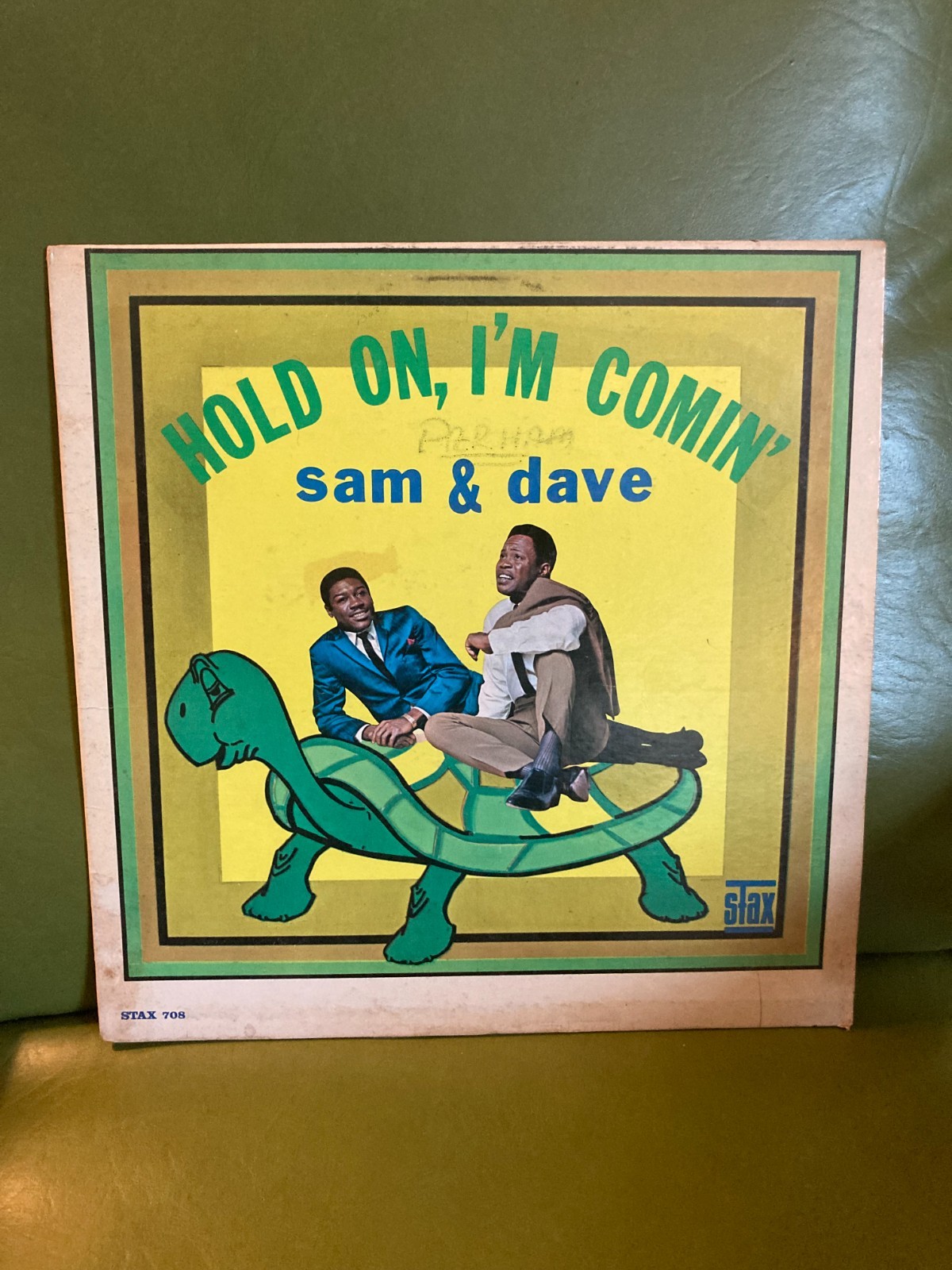 Sam & Dave – Hold On I’m Comin’ LP Vinyl Original Stax Records MONO VG-