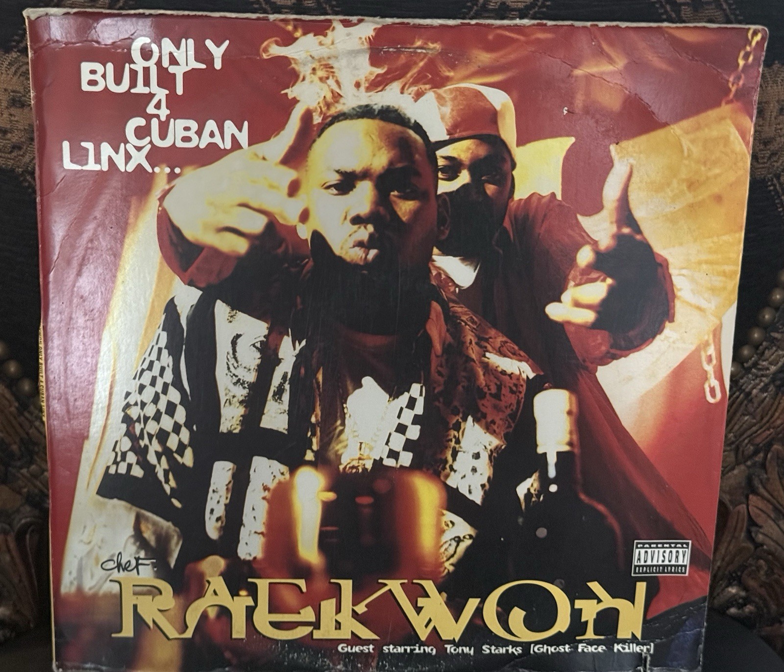 RAEKWON-‘95 PRESS- ONLY BUILT 4 CUBAN LINX – VG+ 2 x LP 95 Loud – 07863-66663-1
