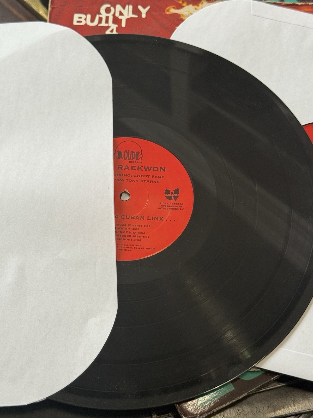 RAEKWON-‘95 PRESS- ONLY BUILT 4 CUBAN LINX – VG+ 2 x LP 95 Loud – 07863-66663-1