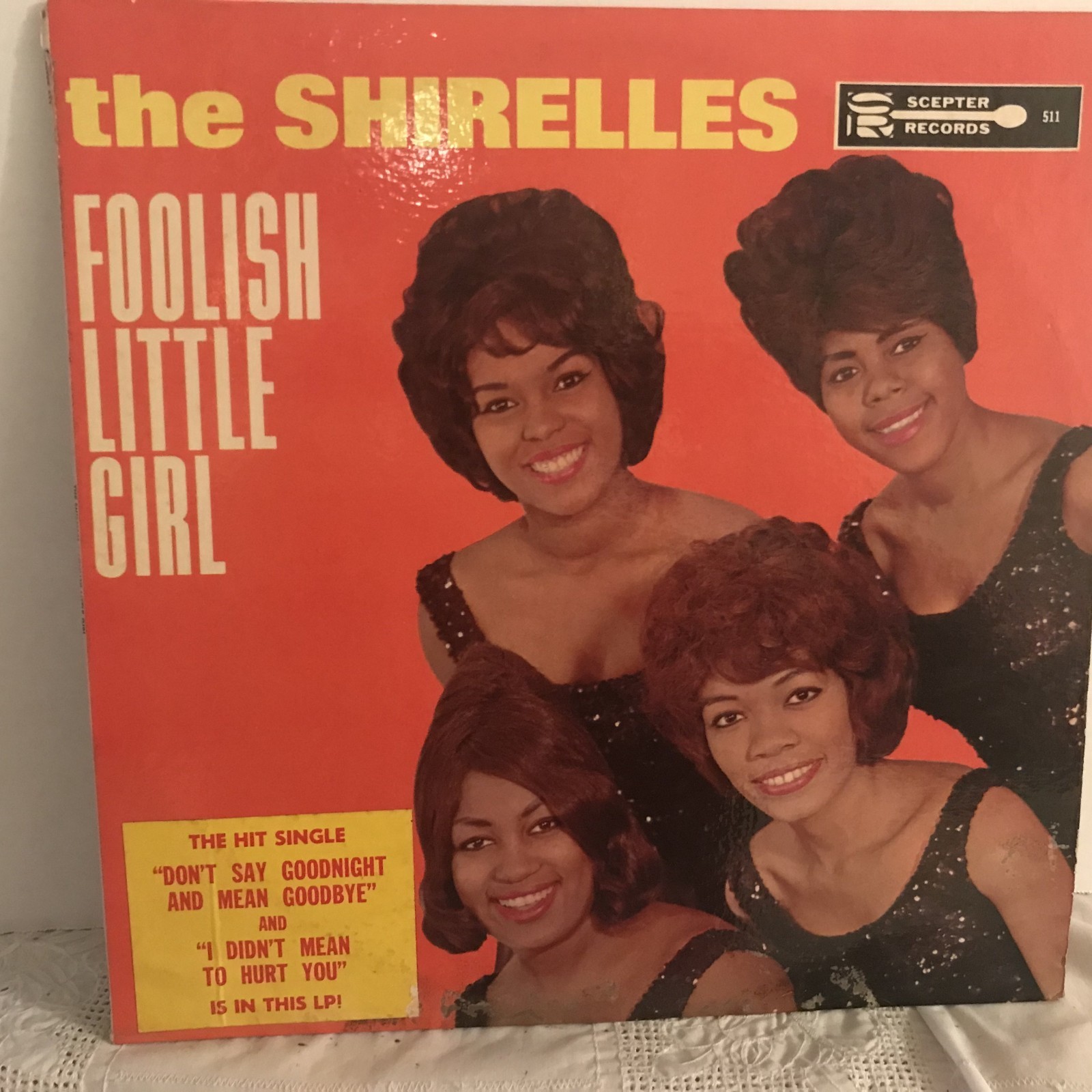 THE SHIRELLES – Foolish Little Girl 1963 MONO Scepter R&B SOUL (LP)