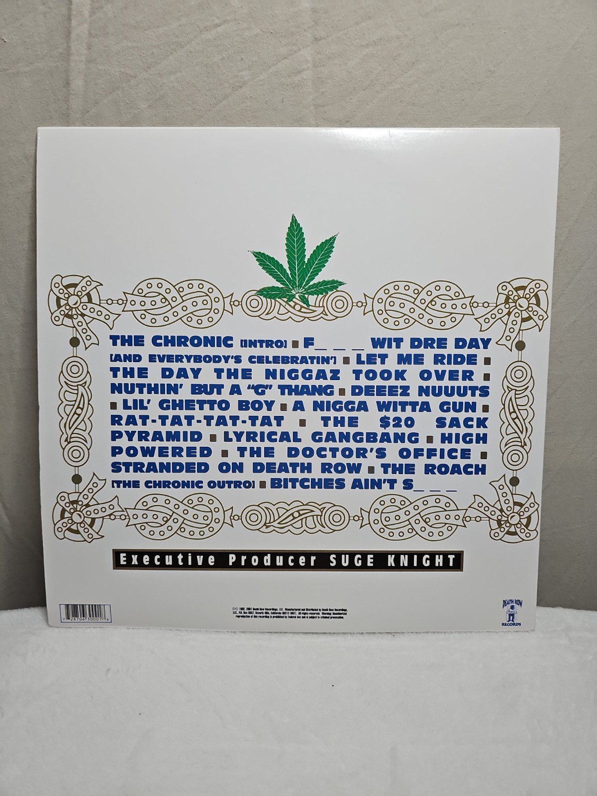 DR. DRE The Chronic – DOUBLE LP – REMASTERED VINYL
