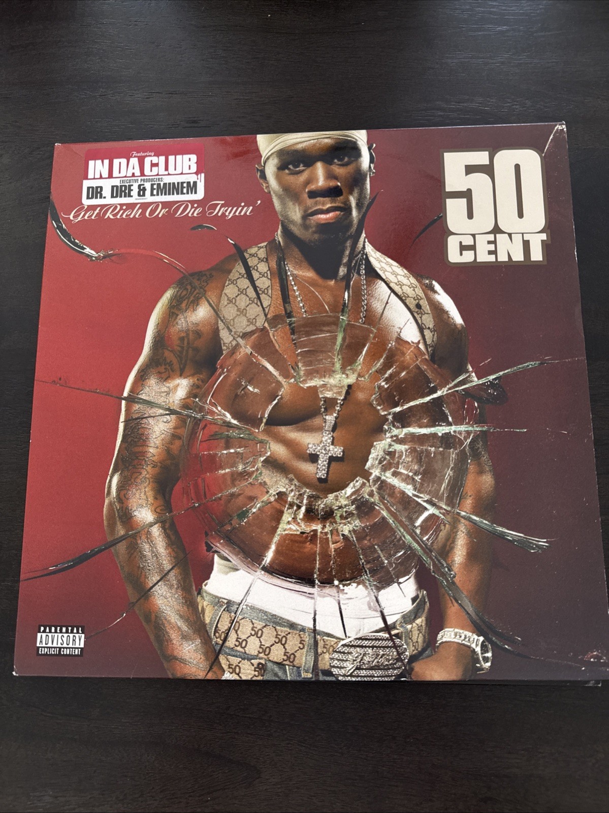 50 CENT Get Rich or Die Tryin’ PROMO VINYL 2LP G-Unit + 2 Bonus 12” Wanksta