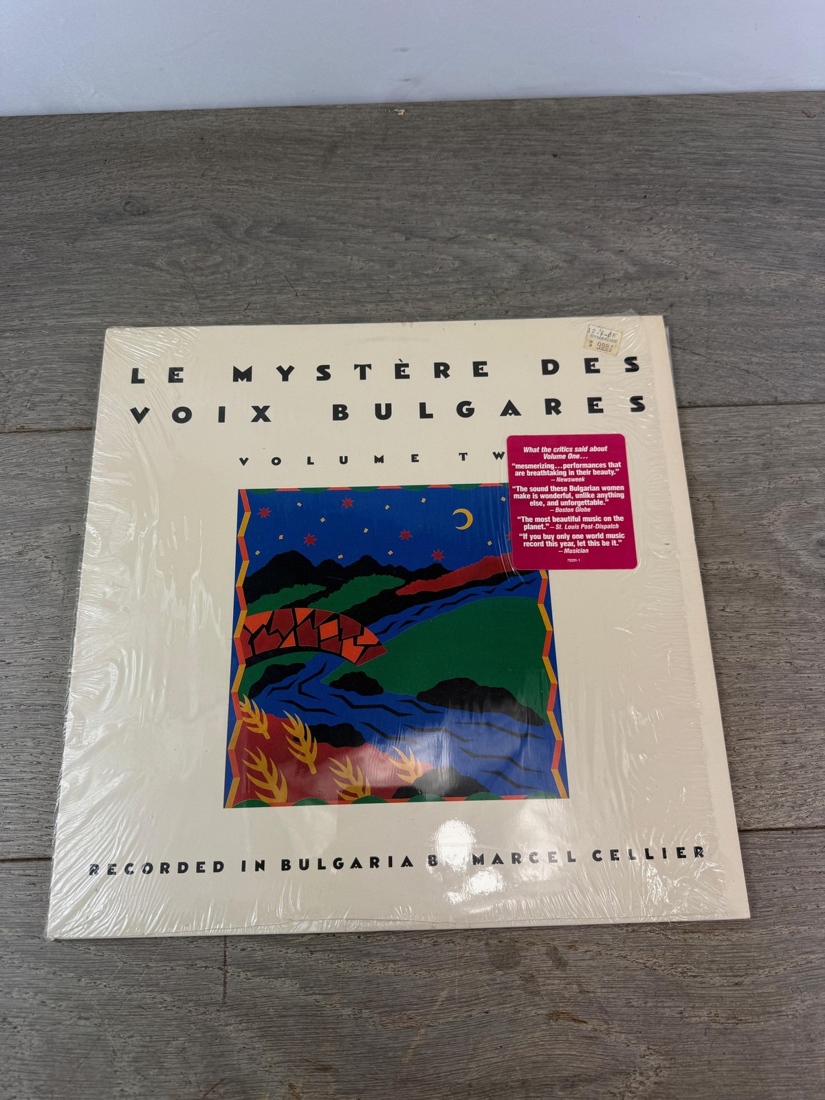Le Mystere Des Voix Bulgares Volume Two LP 1988 Nonesuch World Vinyl Chorale