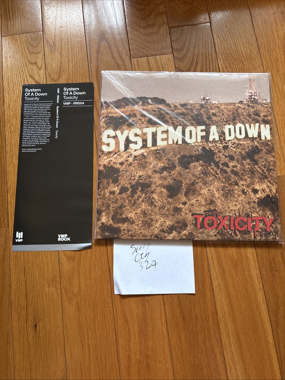 System Of A Down Toxicity VMP 180 Gram Press Out Of Print Sealed New! Rare!
