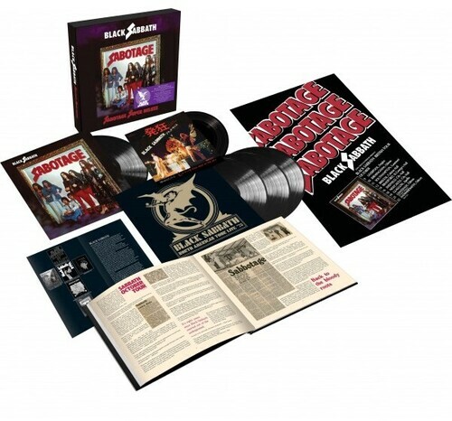 Black Sabbath – Sabotage (Super Deluxe Edition)(4LP+7″) [New Vinyl LP] Oversize