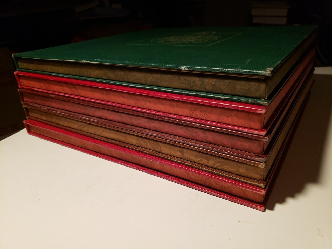 Lot Of 5 -2 LP Box Sets 100 Greatest Recordings Of All Time #’s 21-30 Red Vinyl