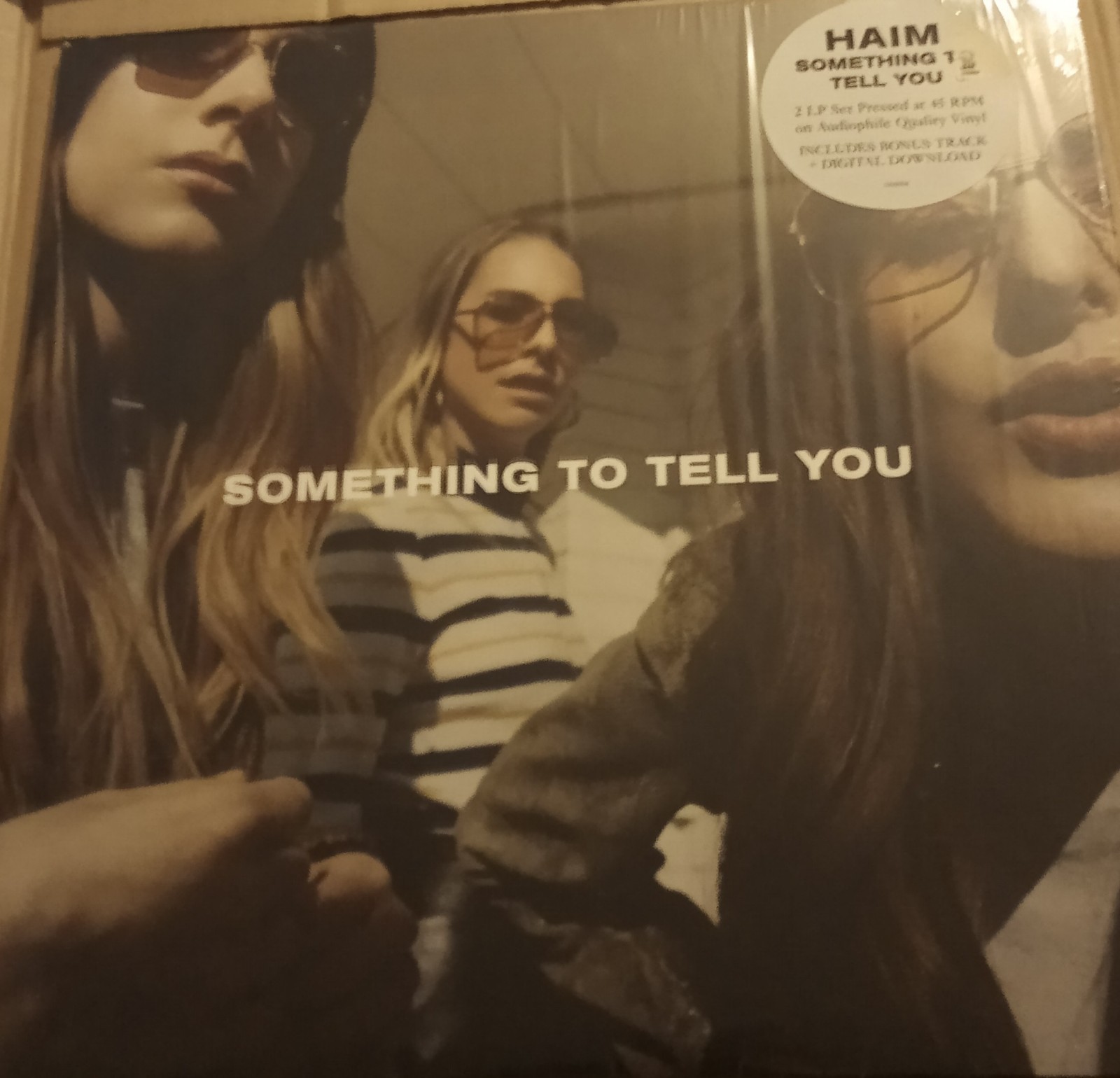 HAIM: Something To Tell You [2017] 2 Disc Black Vinyl LP (Like New)
