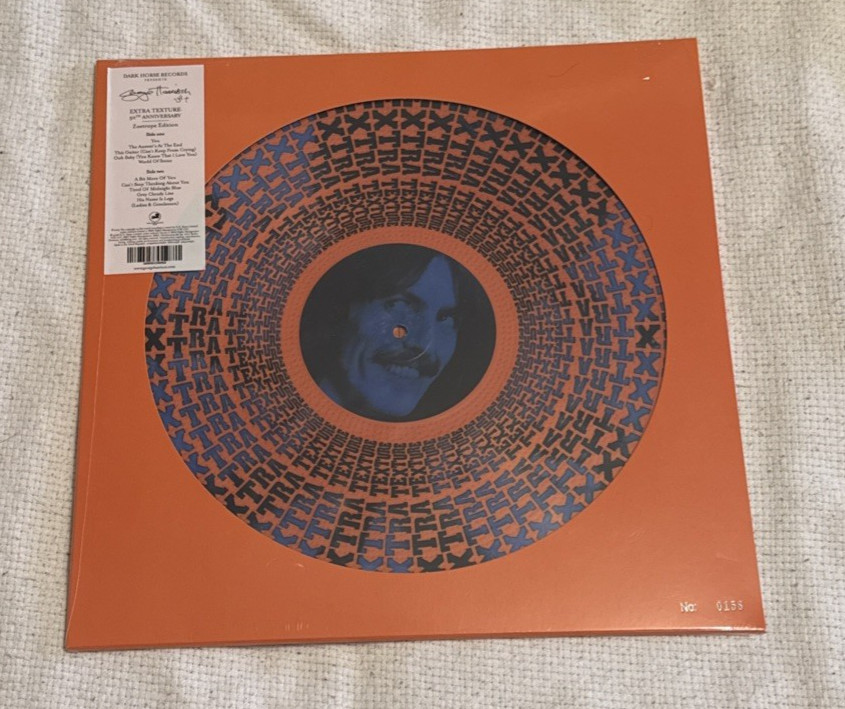 GEORGE HARRISON Extra Texture SEALED limited edition Zoetrope Pic Disc RSD #158