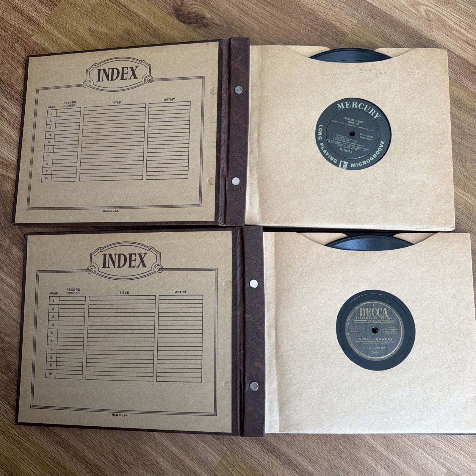 Miscellaneous Lot Of Record Albums In Storage Books Jazz & Instrumental 33-1/2