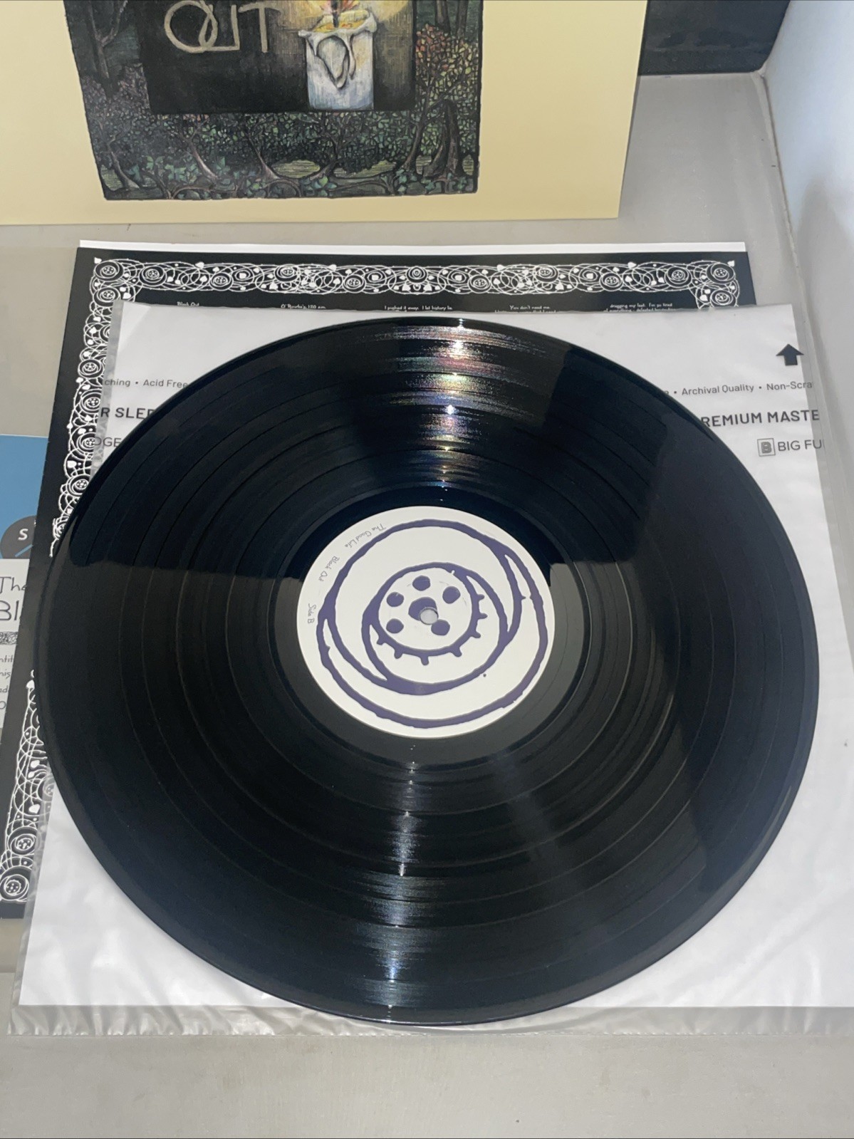 GOOD LIFE Black Out SADDLE CREEK LP VG+ with lyric sheet insert z