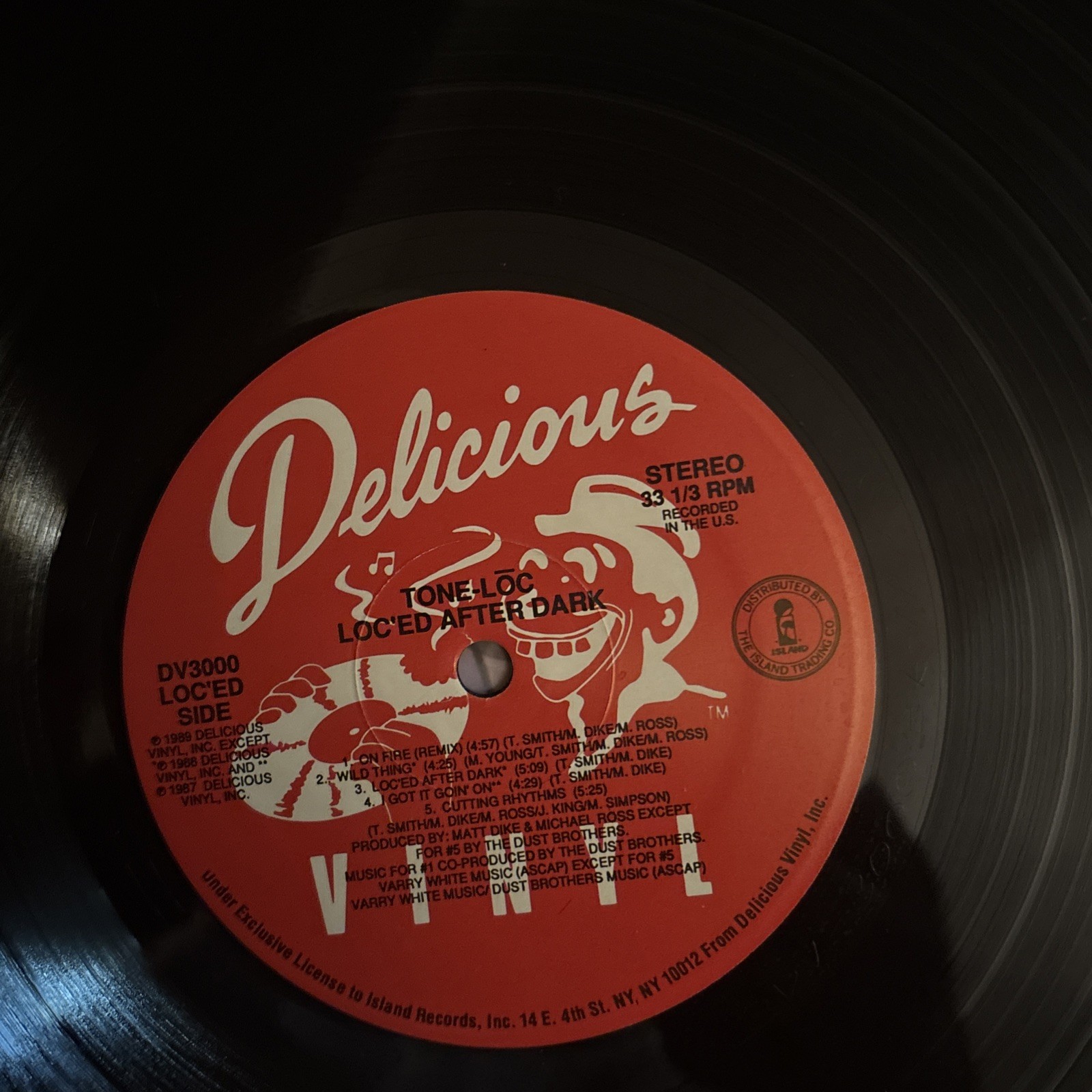 Tone-Loc | Loc-Ed After Dark | Vinyl Record LP