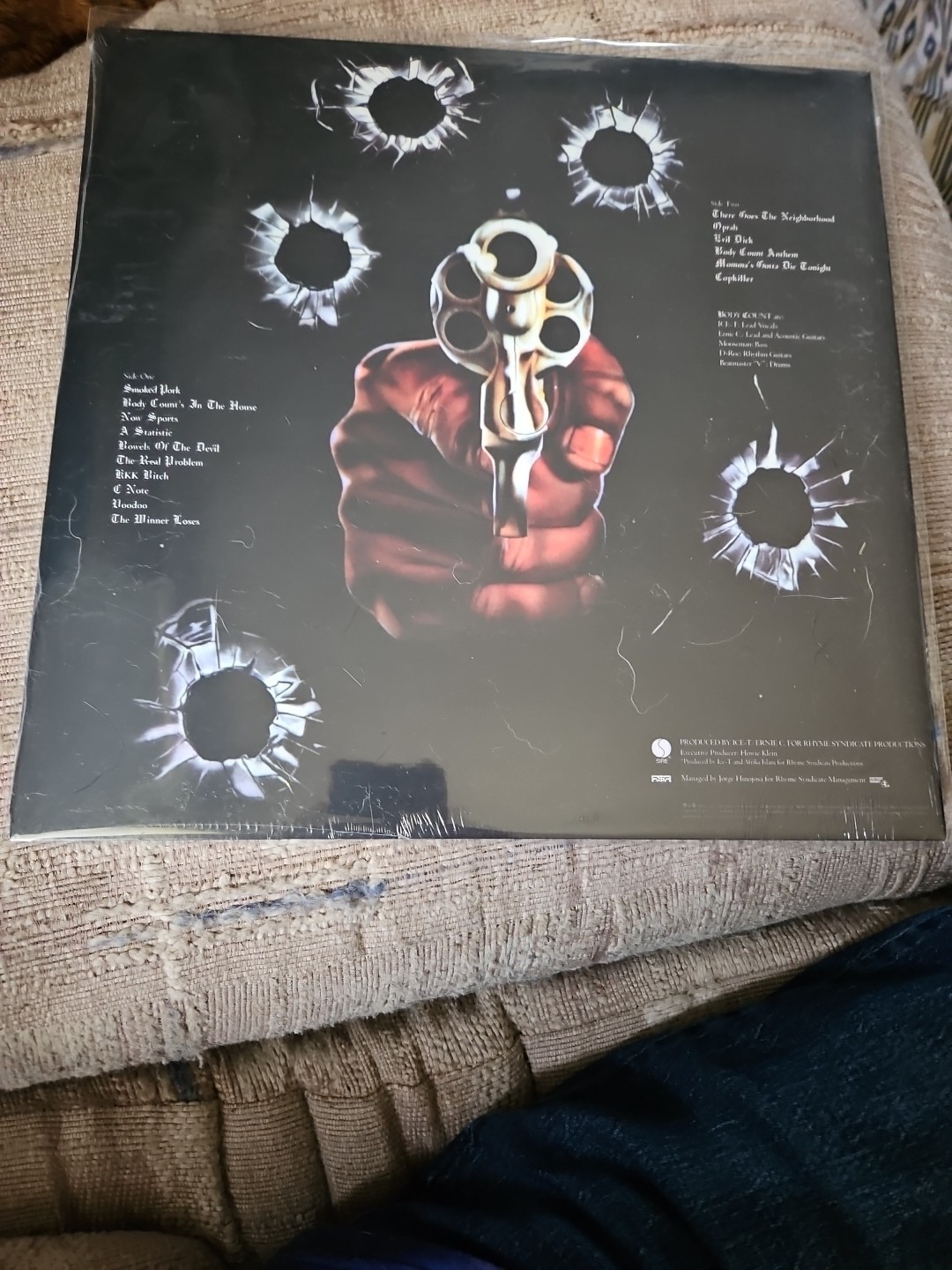 Bodycount Cop Killer Album Unopened