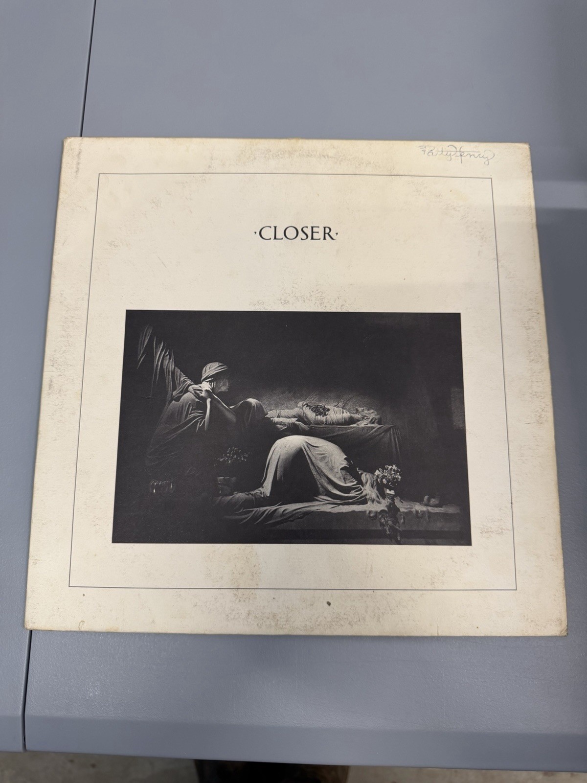 Joy Division Closer LP Vinyl Factory Records FACT-XXV 12″ 33 RPM