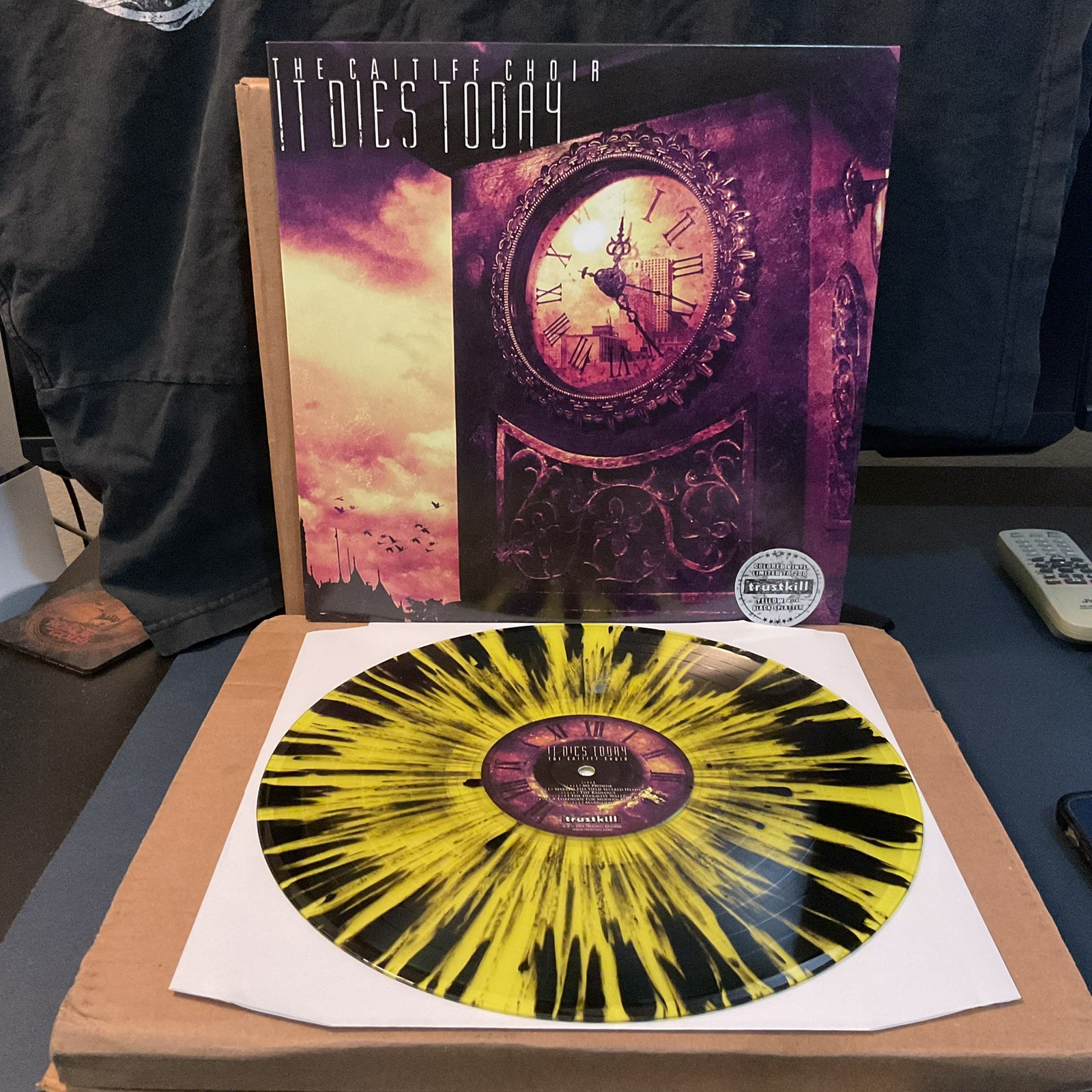 It Dies Today The Caitiff Choir LP Vinyl Record /200 Atreyu Killswitch Rare OOP
