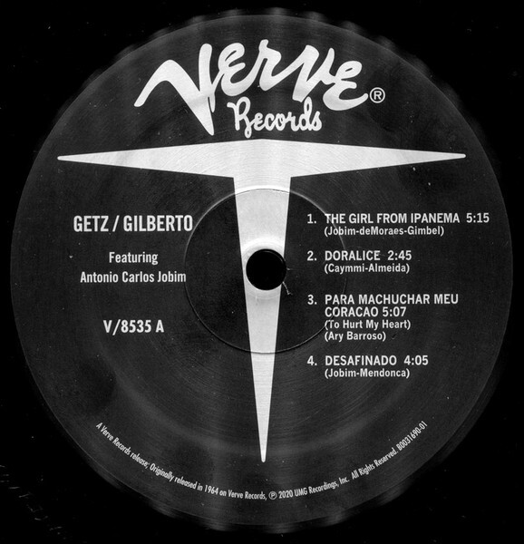 Getz / Gilberto Featuring Antonio Carlos Jobim | Remastered } Acoustic Sounds Vi