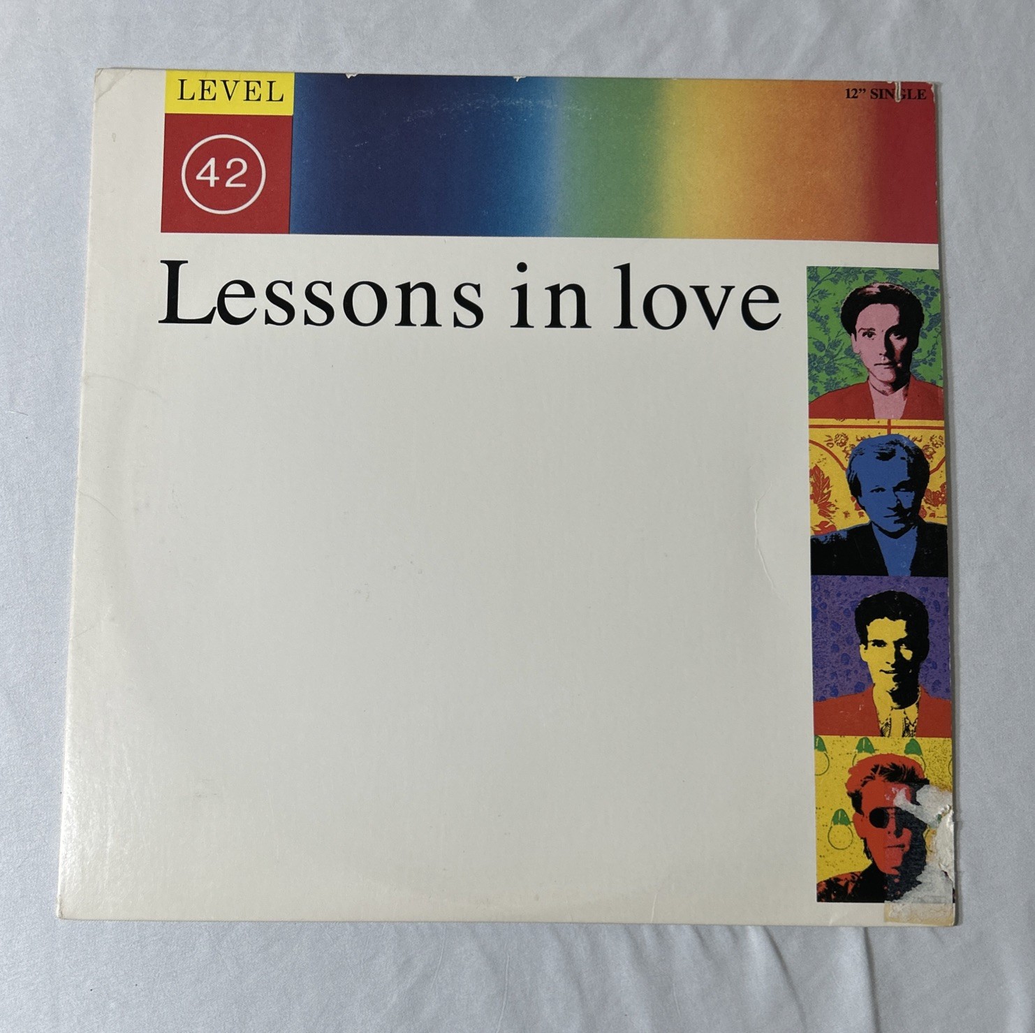 Level 42 Lessons In Love (Vinyl, 12″, Single, 1987, Polydor – 885 706-1) Record