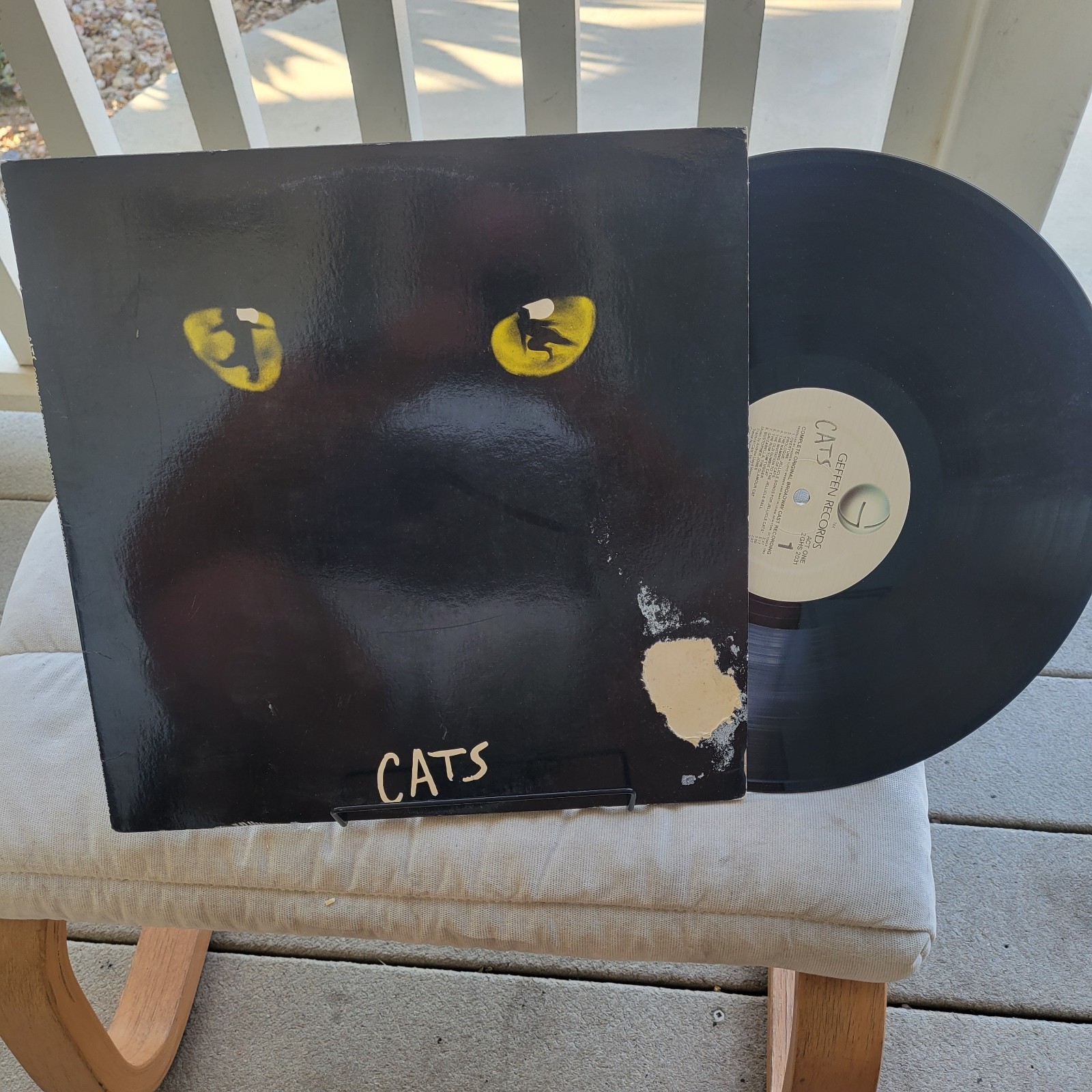 CATS SOUNDTRACK CATX001 2 LP GATEFOLD VG+/VG