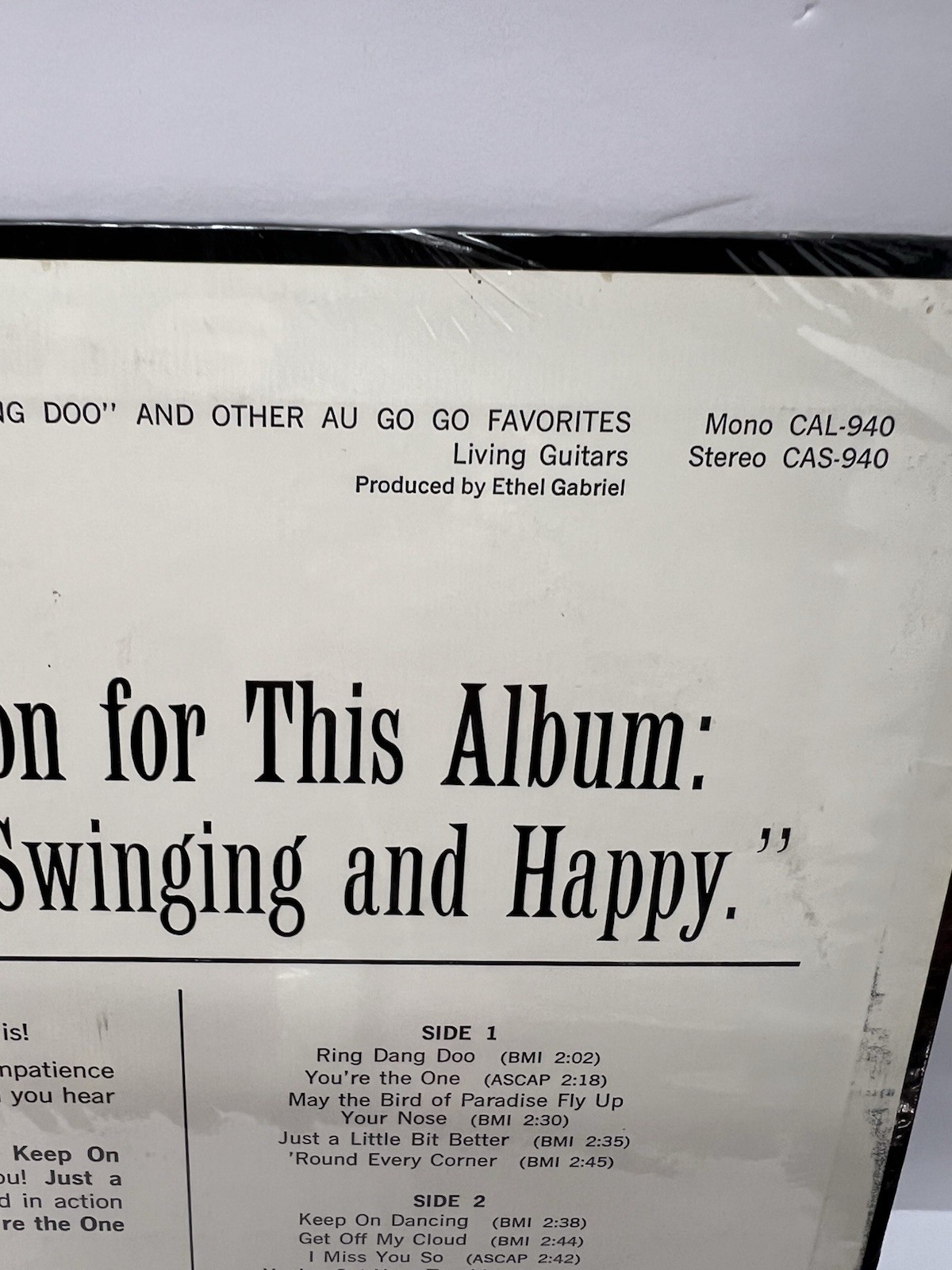Living Guitars – Ring Dang Doo – 1966 – RCA Camden CAL-940 NEW Sealed VIntage