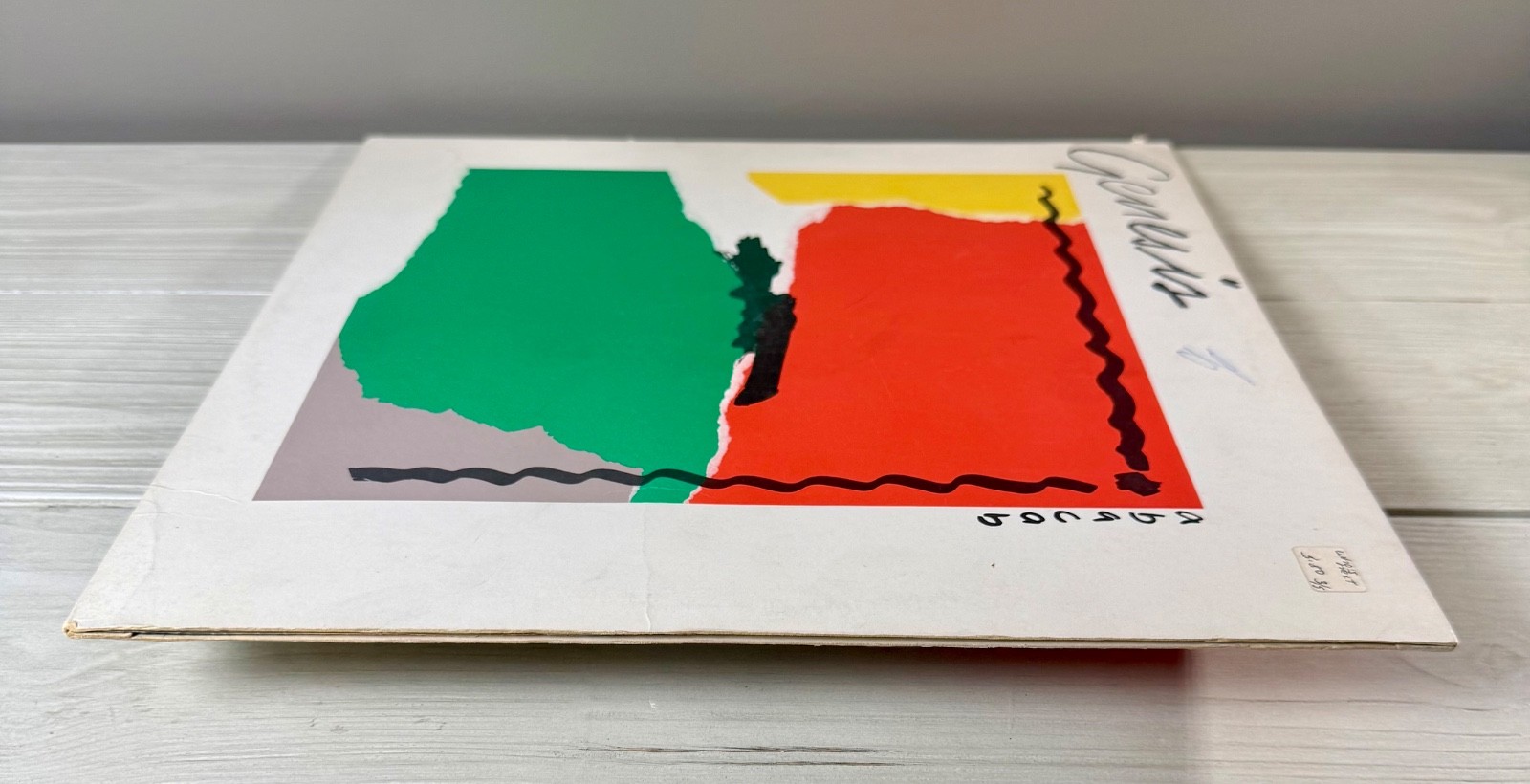 GENESIS – Abacab 1981 Vinyl LP Atlantic ATL-19313, Phil Collins VG+