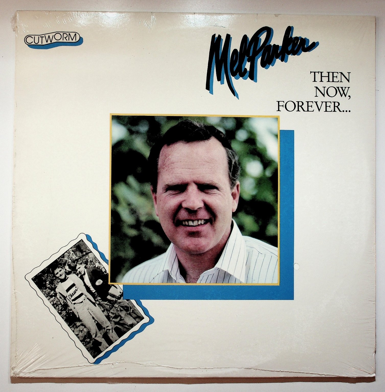Mel Parker – Then Now Forever LP Record 1980 Cutworm Folk Rock 33 RPM Sealed