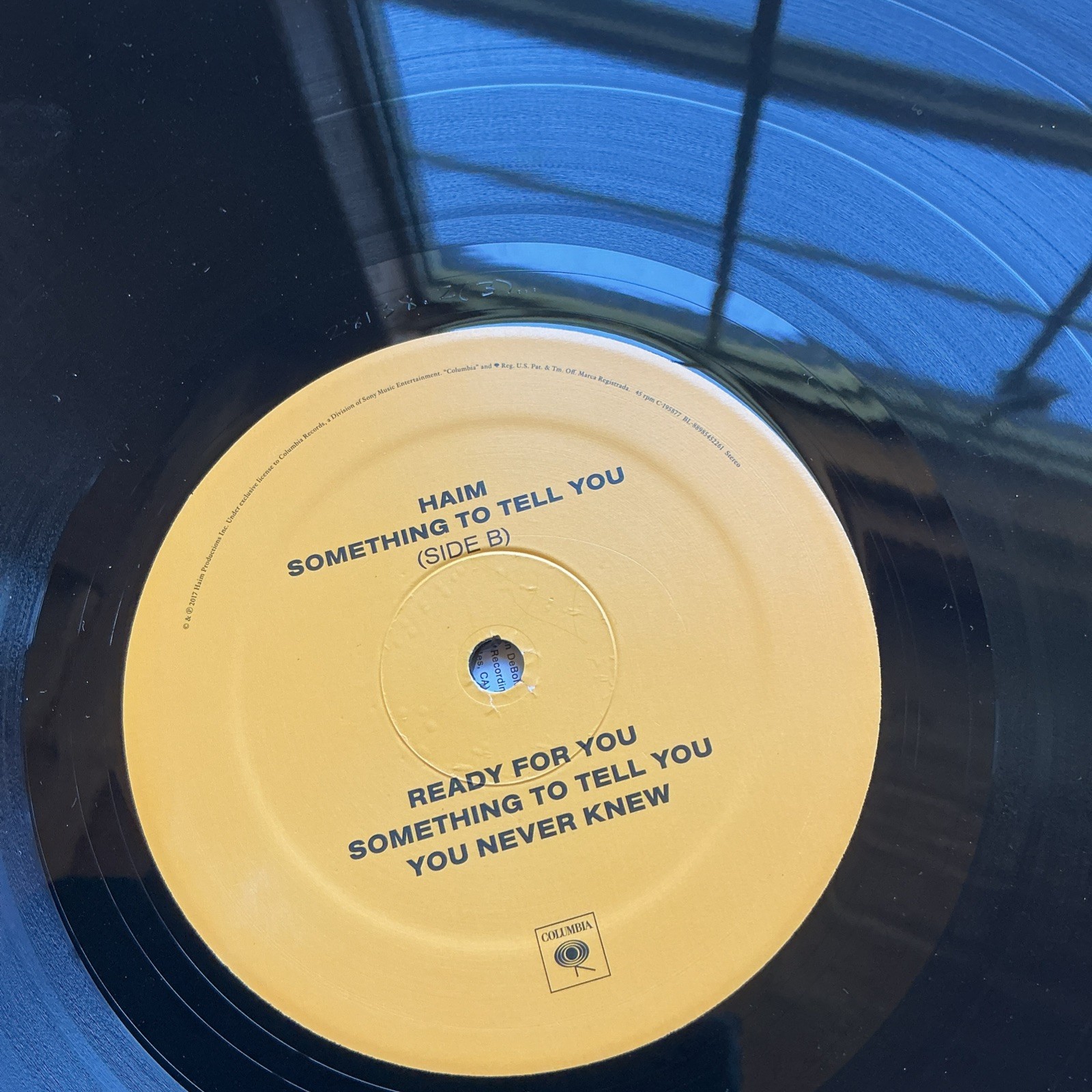 2017 HAIM Something To Tell You Vinyl 2 LP double record original sleeves