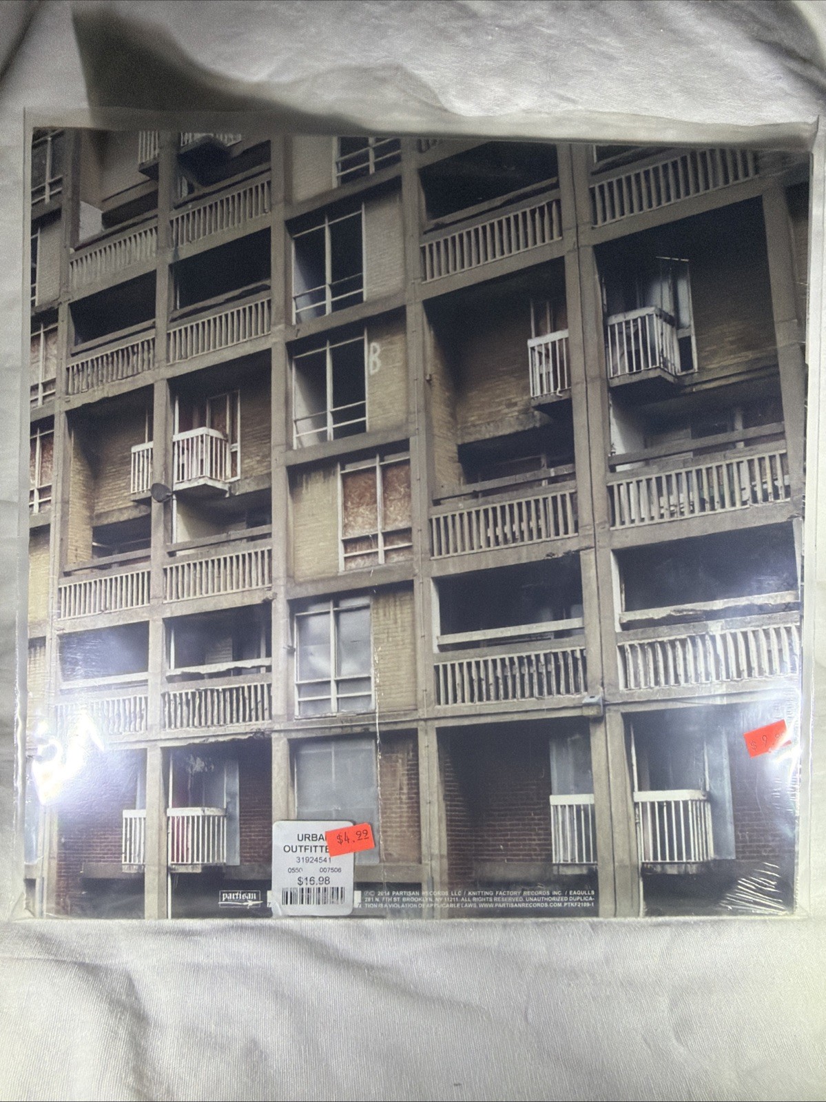 EAGULLS – EAGULLS – VINYL LP BLACKJ – 2014 PARTISAN RECORDS – Sealed New