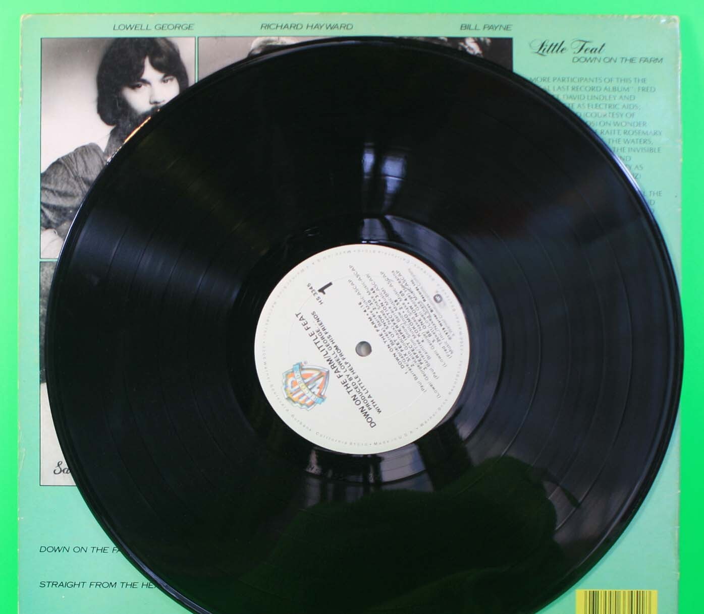 Little Feat Down on the Farm LP 1979 [Warner Bros. HS 3345]
