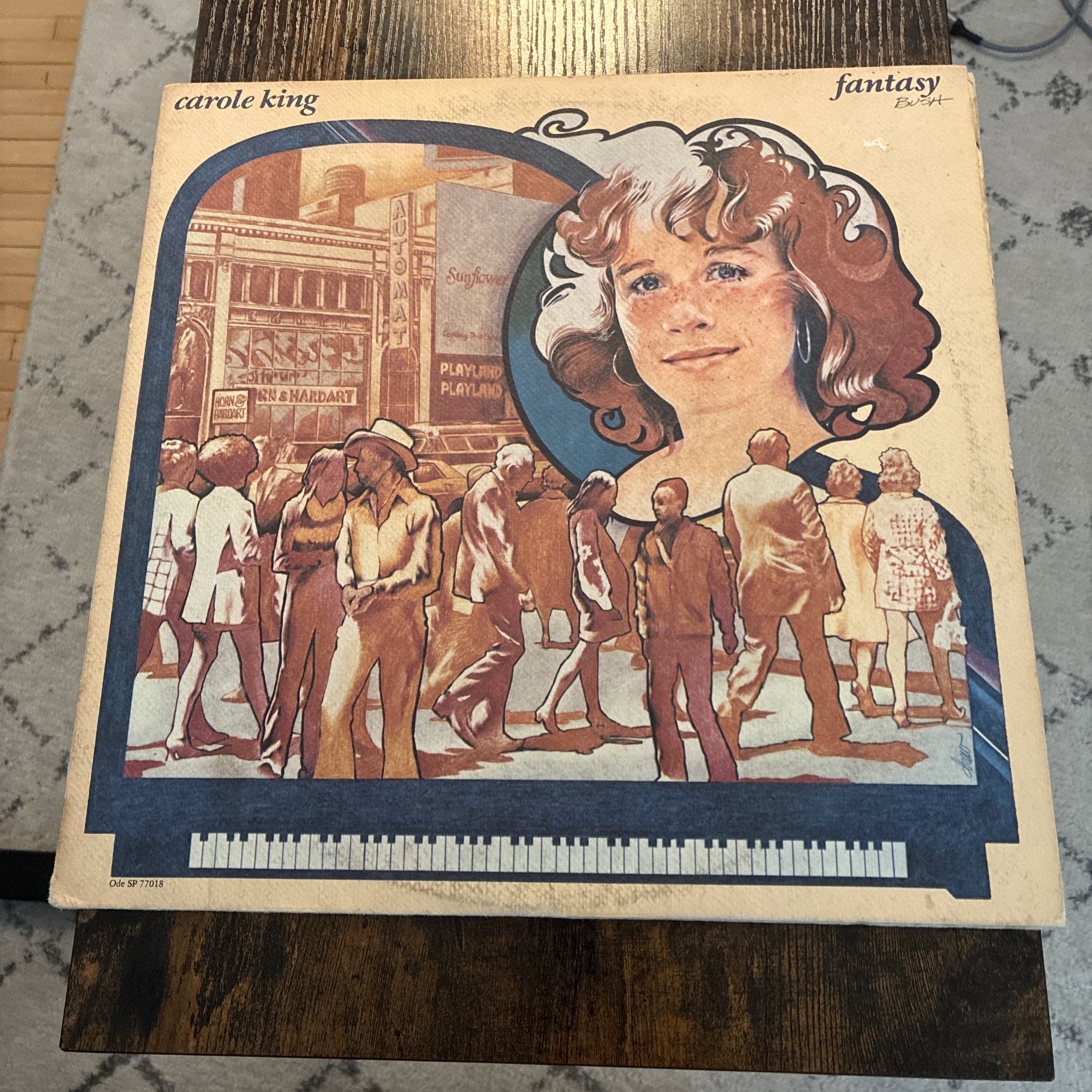 CAROLE KING – Fantasy – Vinyl LP – 1973 First Press – Ode Records SP-77018
