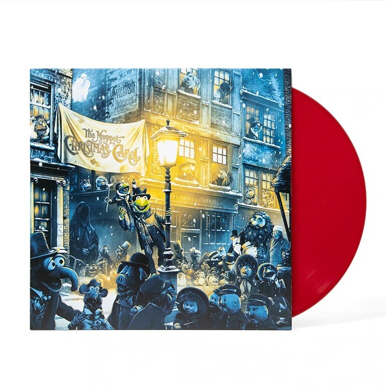 New The Muppet Christmas Carol iam8bit Red Vinyl OST Limited LP Record