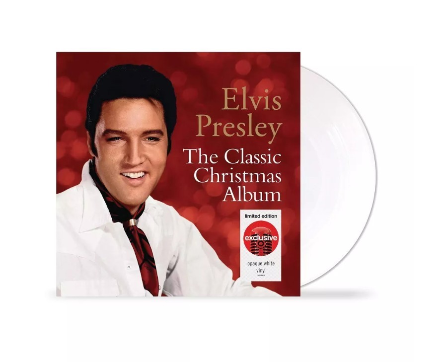 Elvis Presley – The Classic Christmas Album (Limited, Opaque White Vinyl LP) NEW
