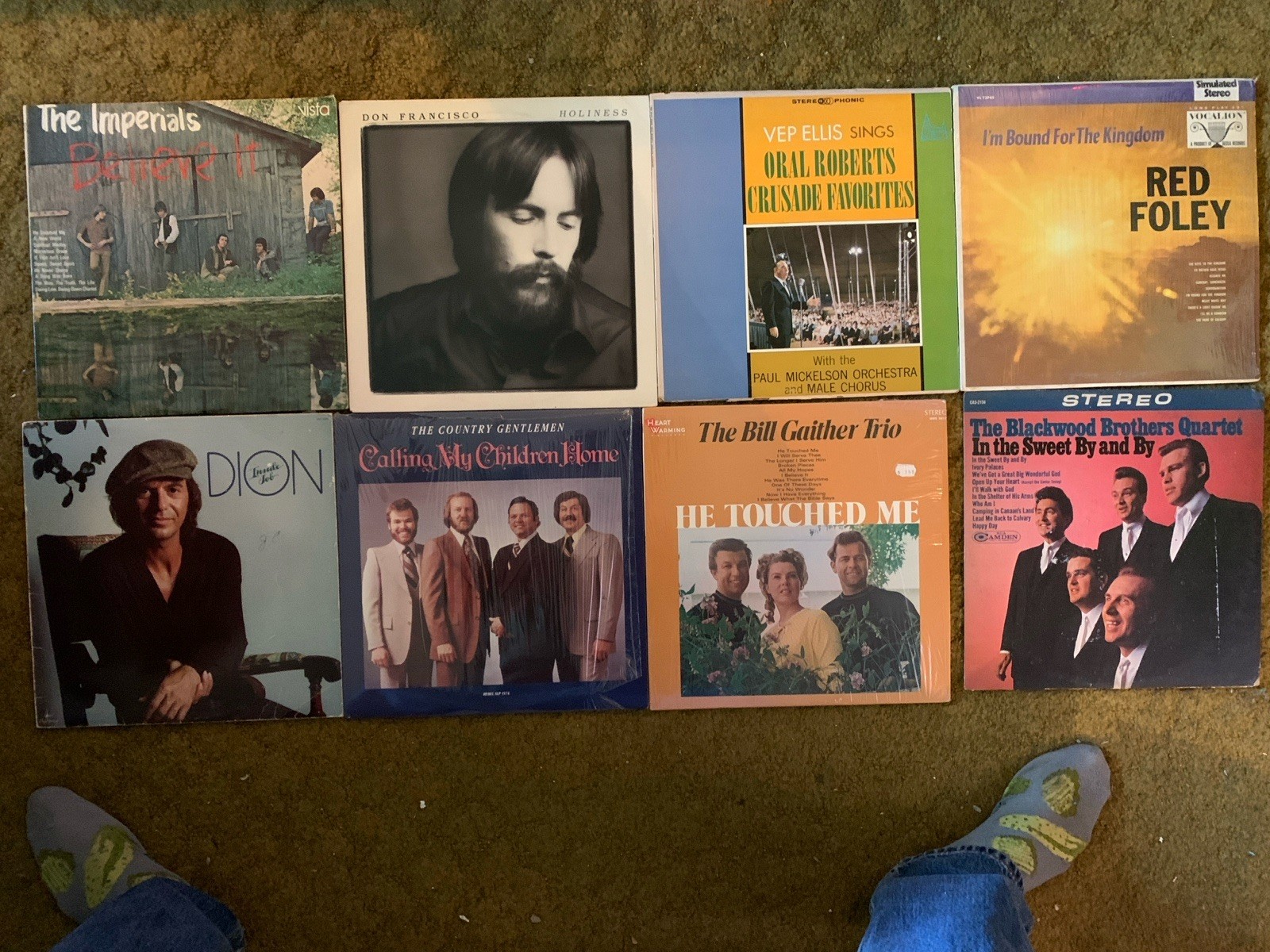 LOT OF 50 + Contemporary Christian & White Gospel LP Vinyl Xian Rock 60s 70s 80s