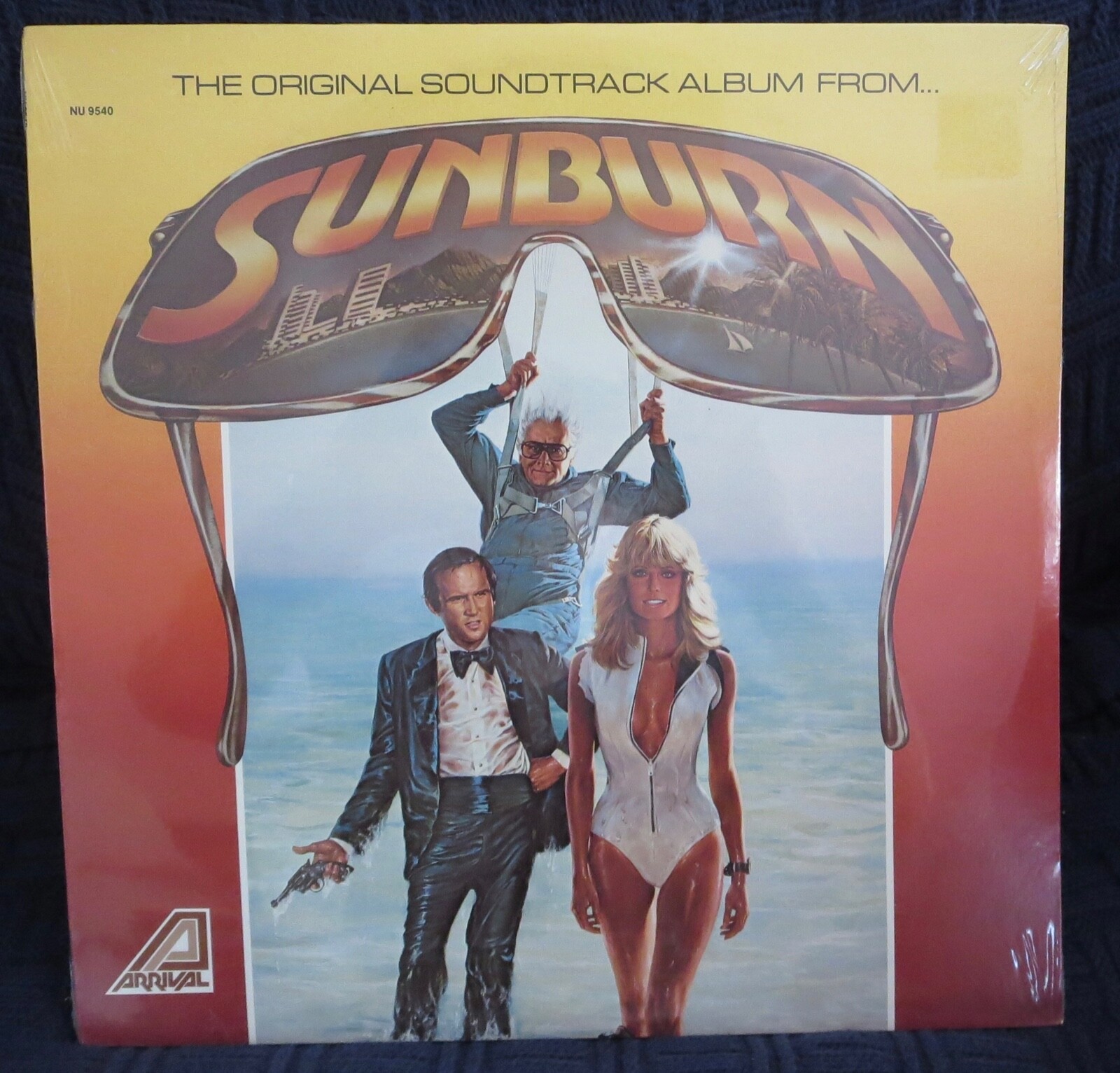 SUNBURN (Original Soundtrack) USA New Sealed Old Stock LP 10cc, Heatwave