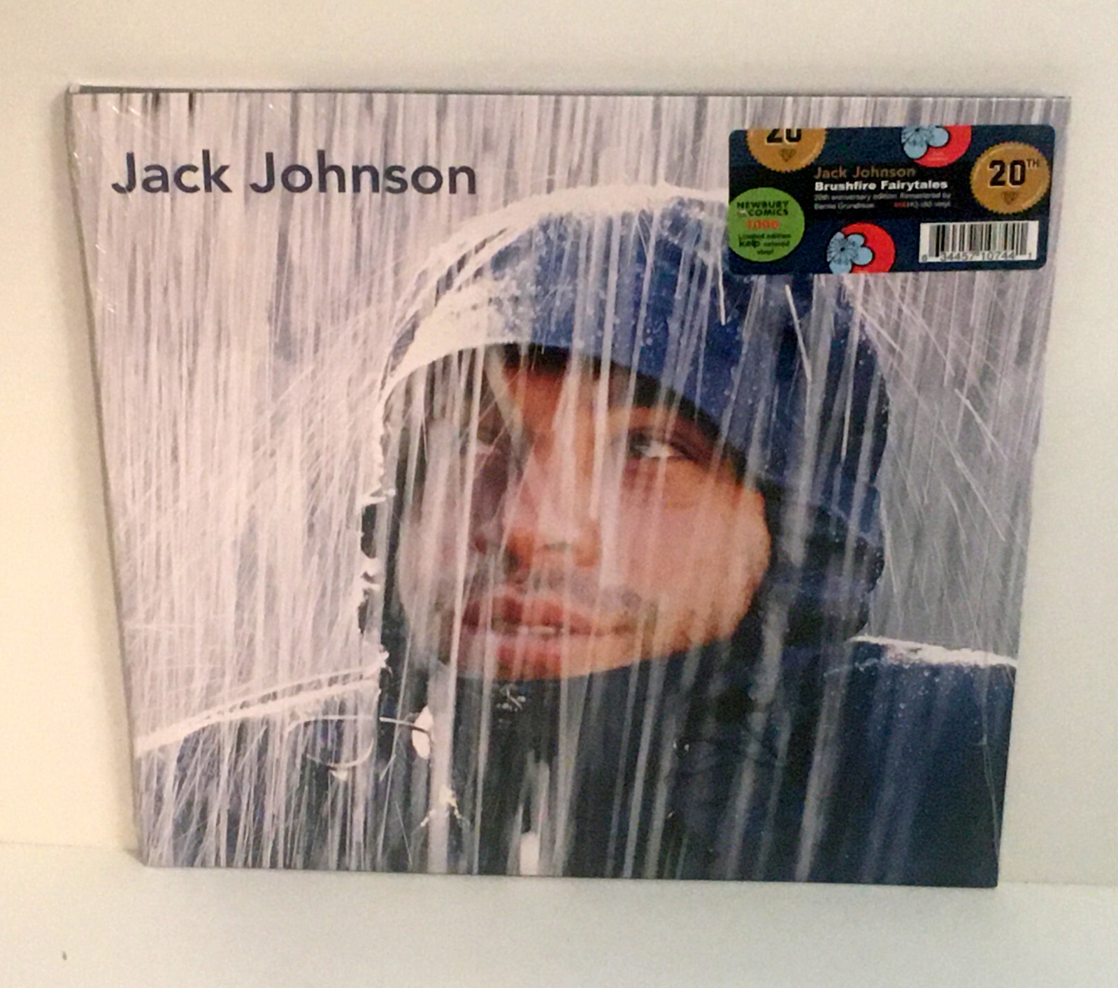 JACK JOHNSON brushfire fairytales Lp KELP GREEN COLOR Vinyl Record, SEALED / NEW