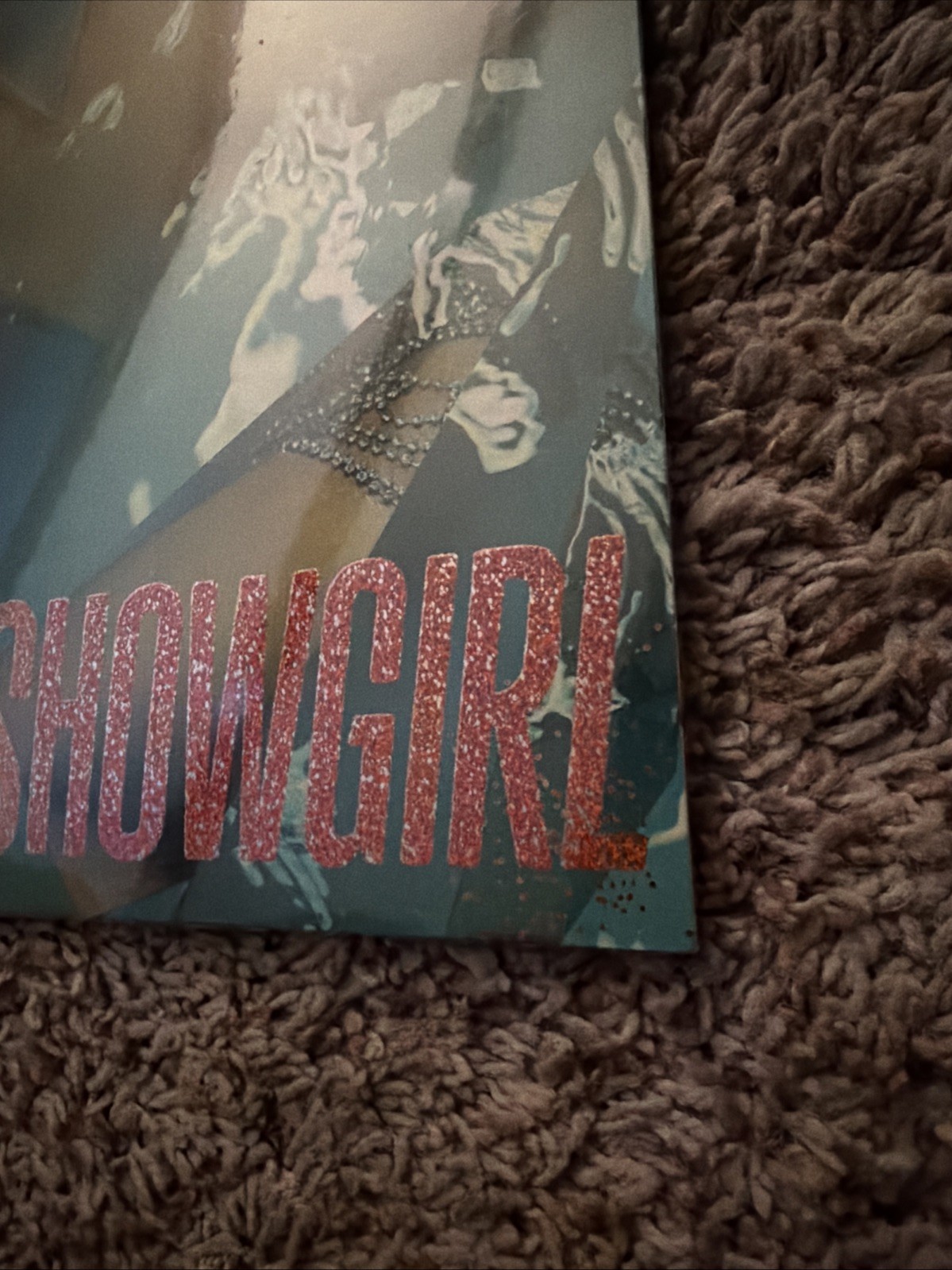 Taylor Swift – The Life of a Showgirl Portofino Orange Glitter Vinyl New Sealed