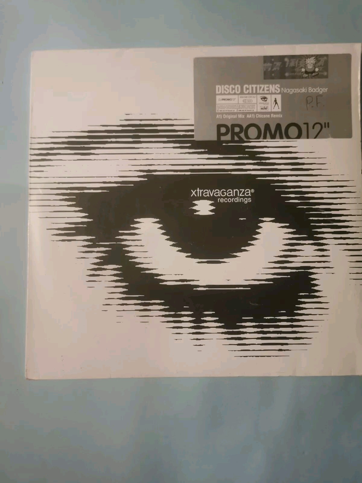 Disco Citizens – Nagasaki Badger 12″ vinyl record 1998 trance on Xtravaganza lp