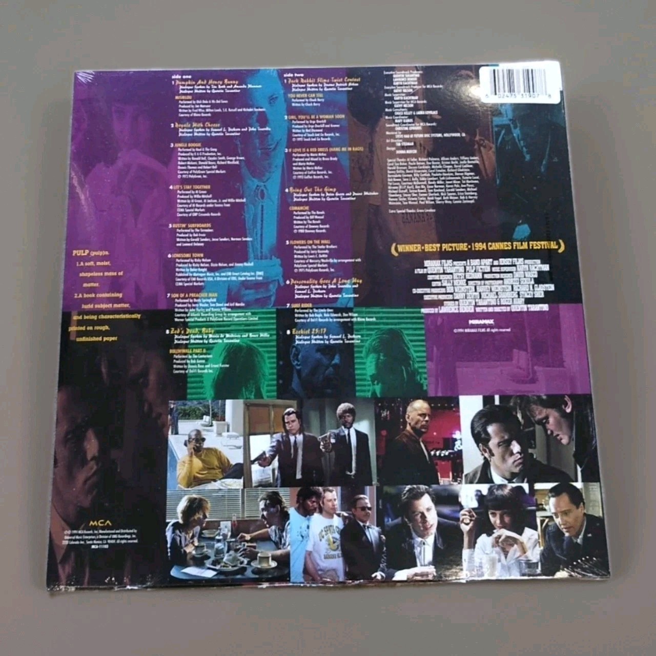 Pulp Fiction Original Motion Picture Soundtrack Glow-in-the-dark 30th Anniversar