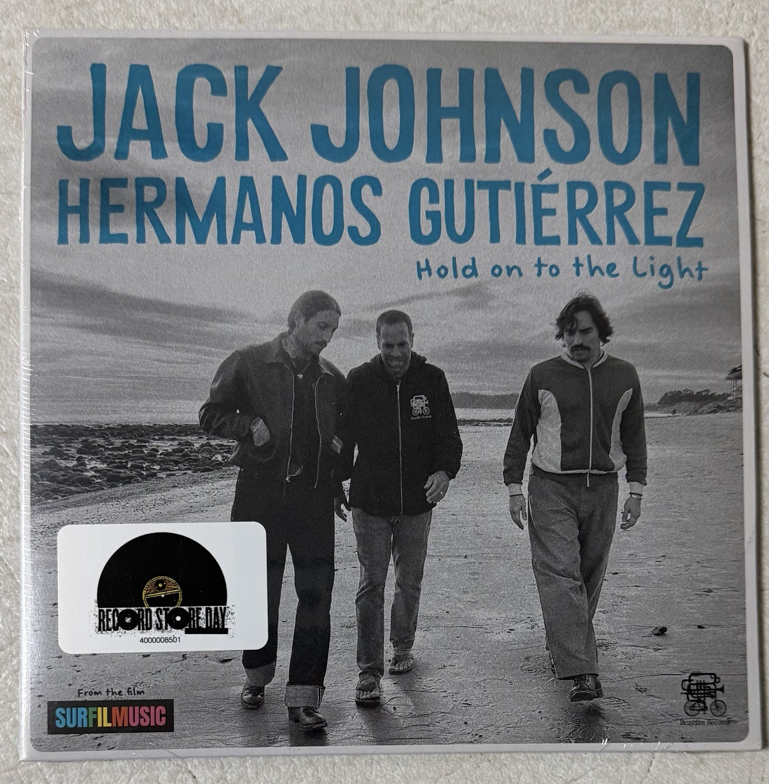 Jack Johnson, Hermanos Gutiérrez HOLD ON TO THE LIGHT 7” Vinyl RSD 2026 Record